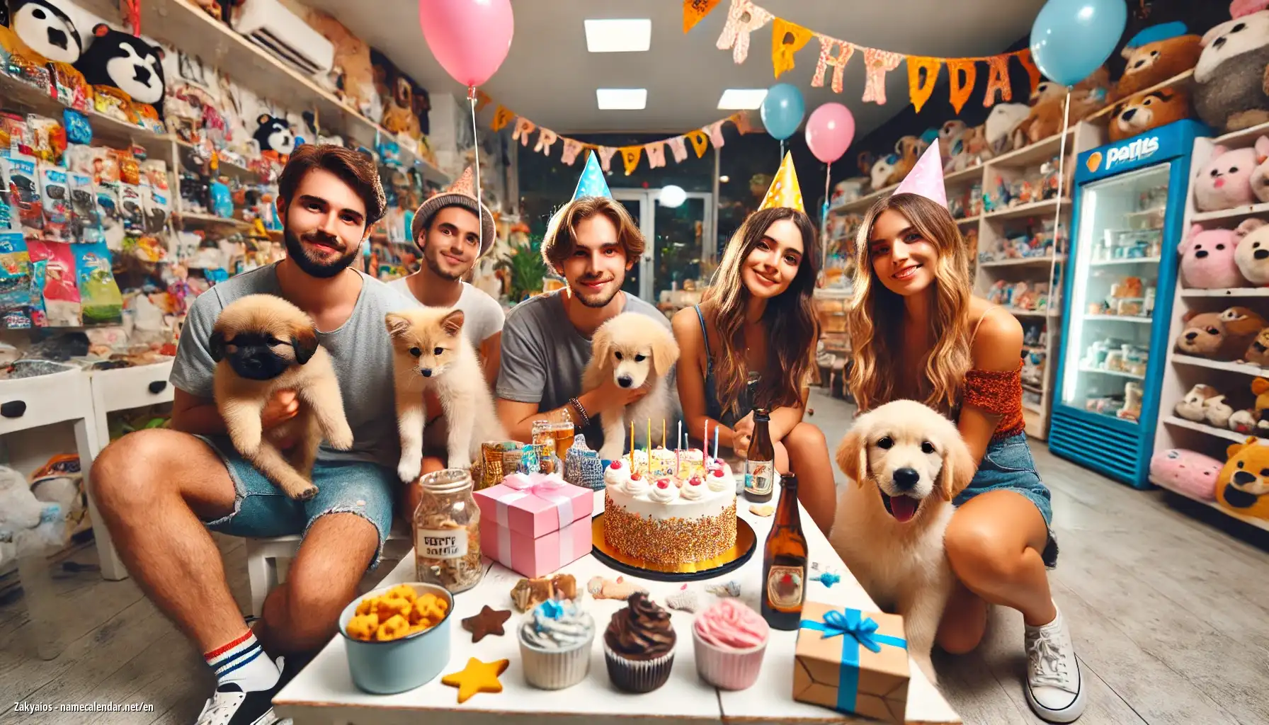 Celebration of name day and name - Zakyaios