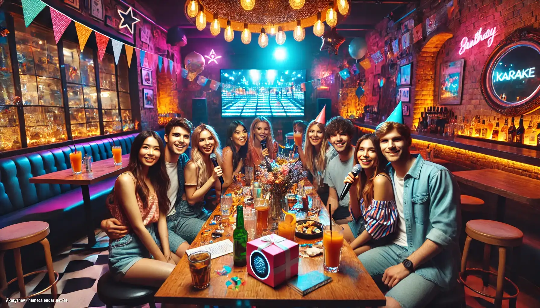 Celebración del onomástico y del nombre - Akatyshev