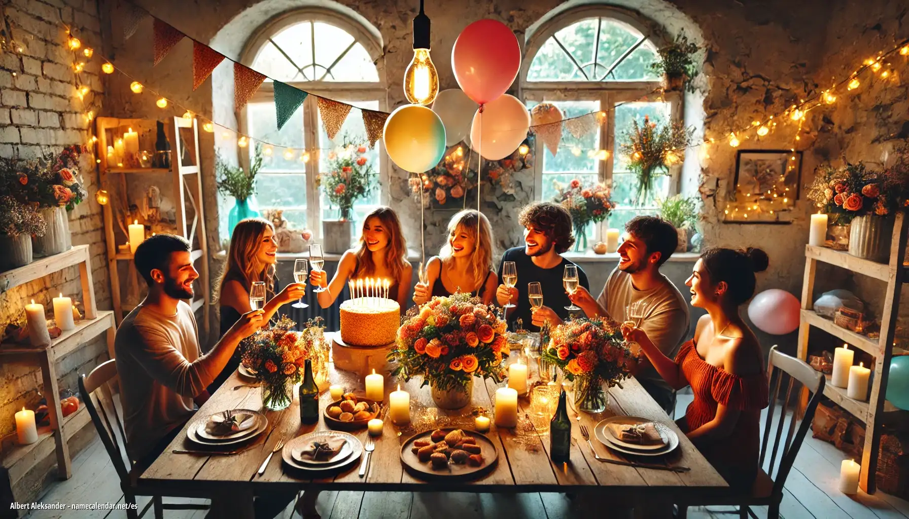 Celebración del onomástico y del nombre - Albert Aleksander