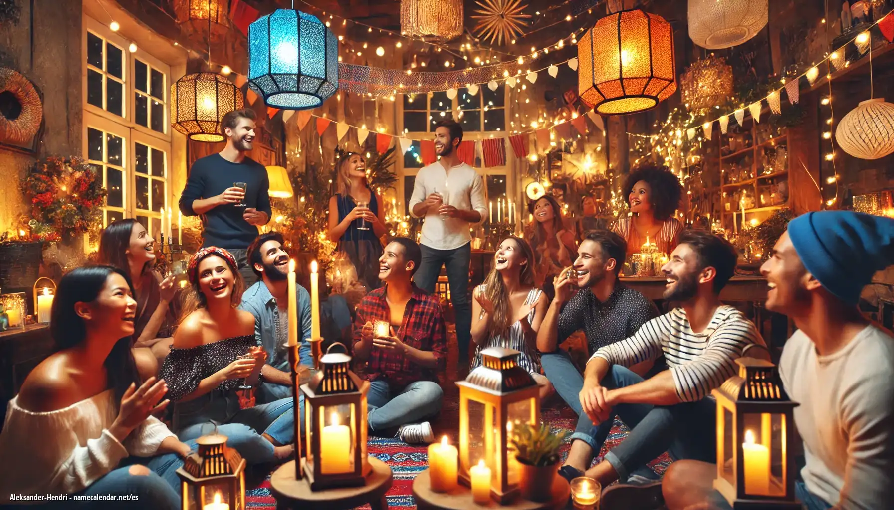 Celebración del onomástico y del nombre - Aleksander-Hendri