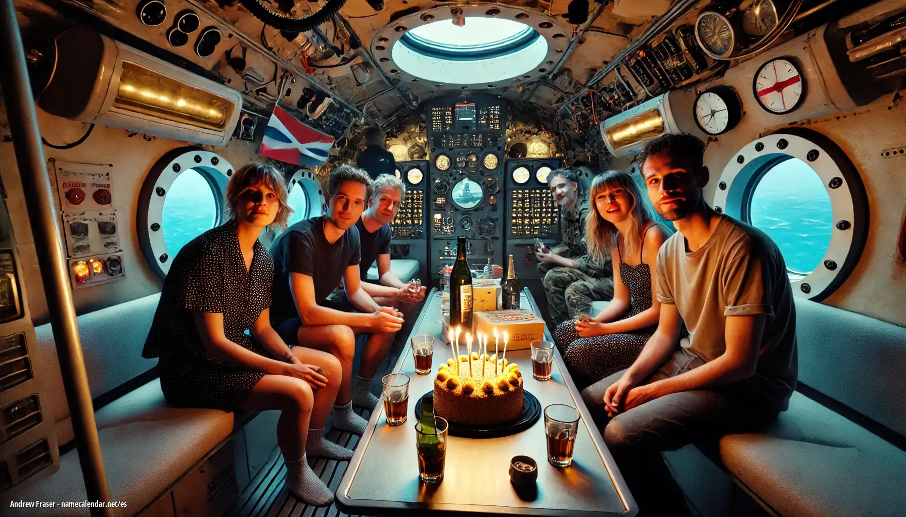 Celebración del onomástico y del nombre - Andrew Fraser