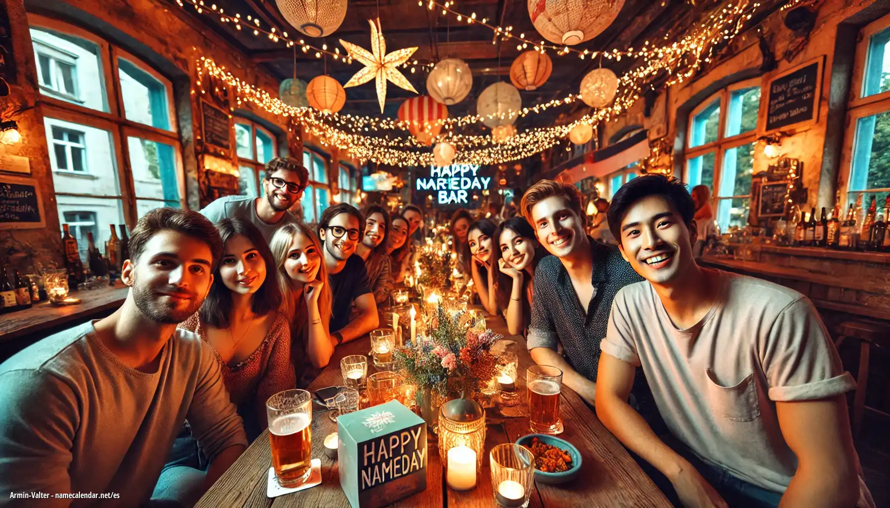 Celebración del onomástico y del nombre - Armin-Valter