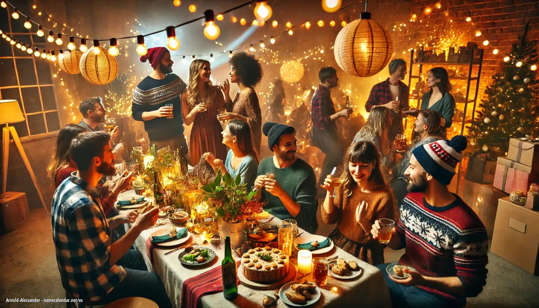 Celebración del onomástico y del nombre - Arnold-Alecsander