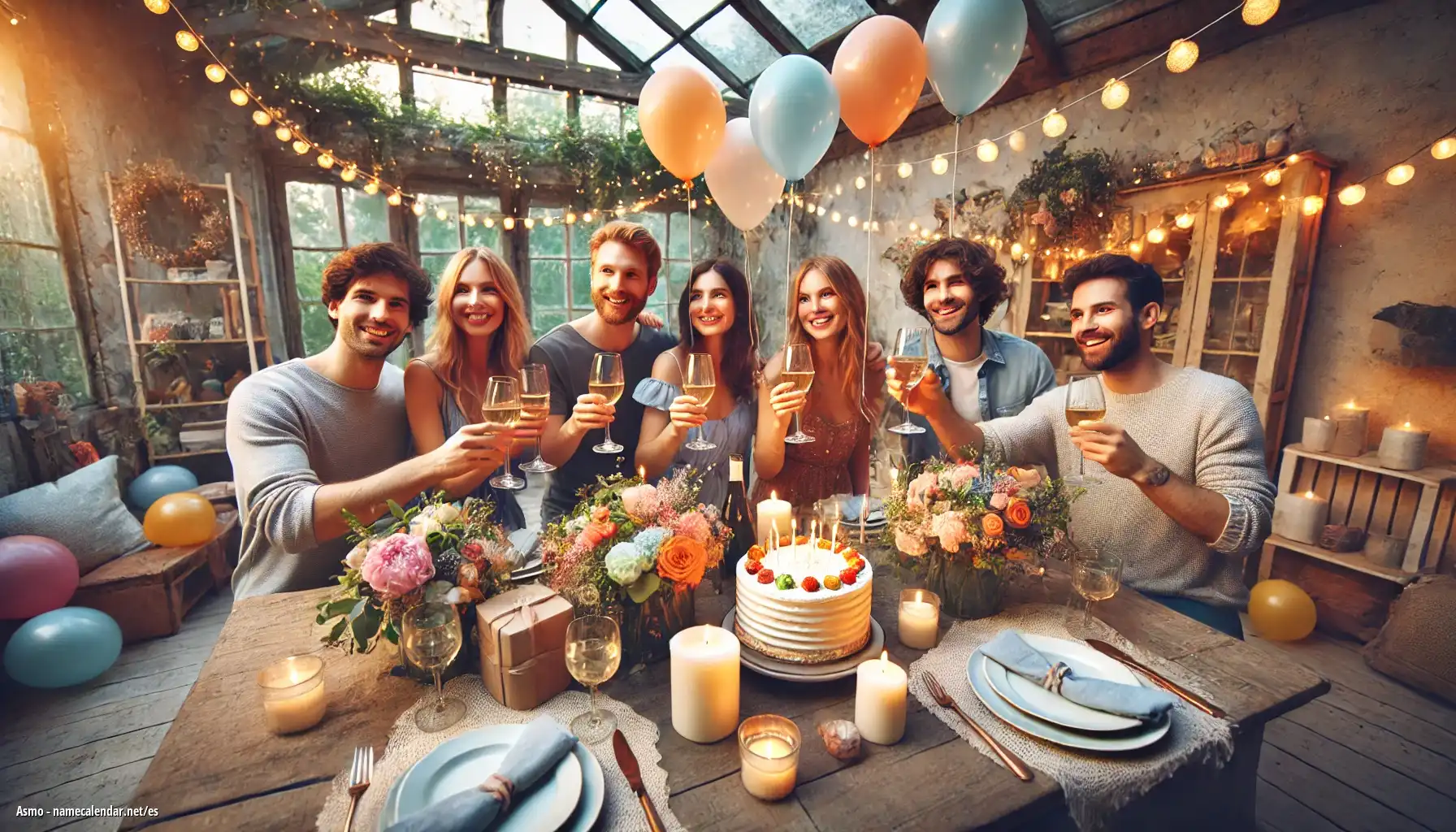 Celebración del onomástico y del nombre - Asmo