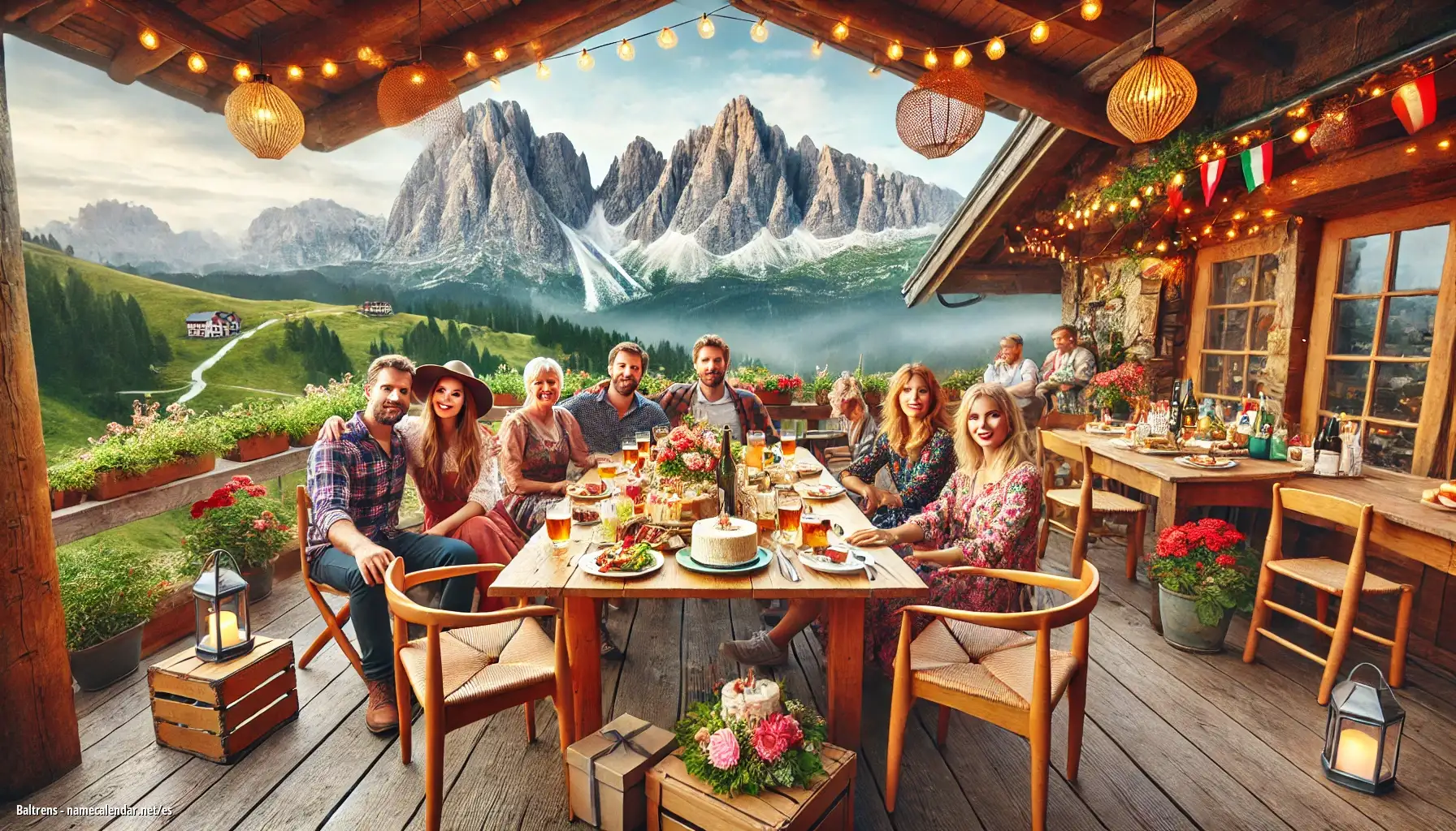 Celebración del onomástico y del nombre - Baltrens