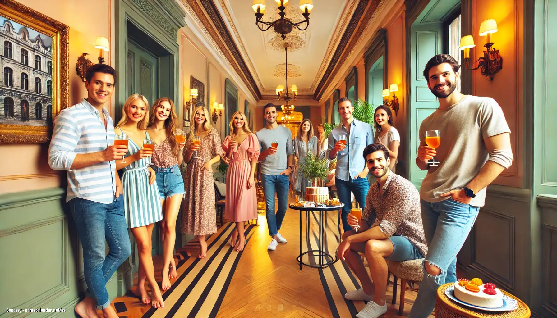 Celebración del onomástico y del nombre - Benassy