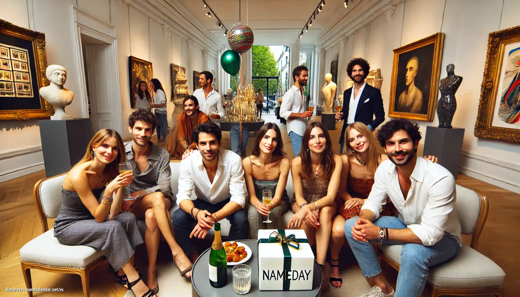 Celebración del onomástico y del nombre - Bonareva