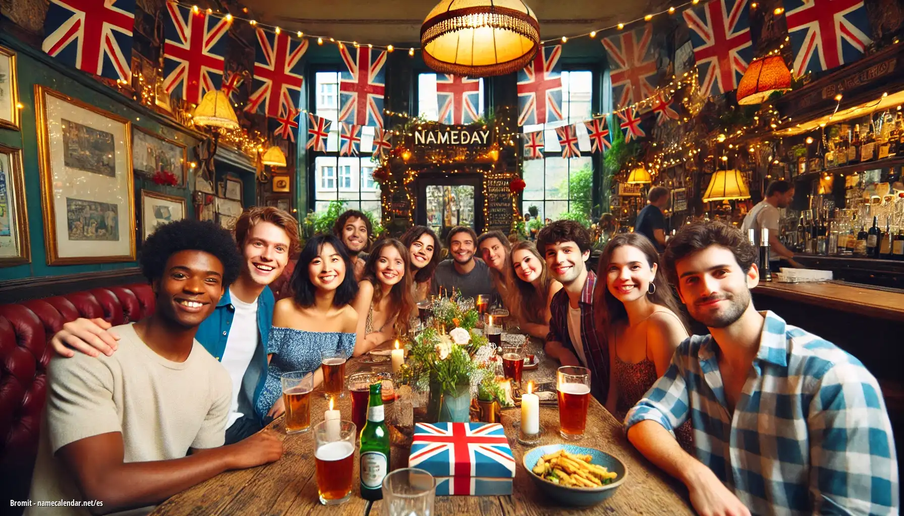 Celebración del onomástico y del nombre - Bromit