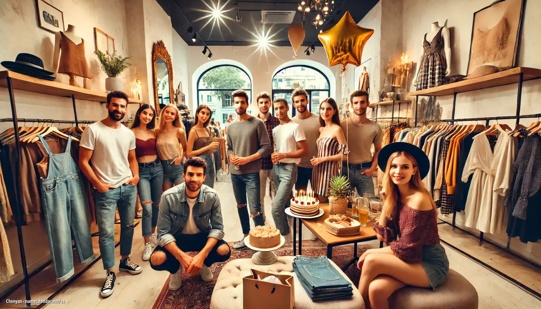 Celebración del onomástico y del nombre - Chenyan