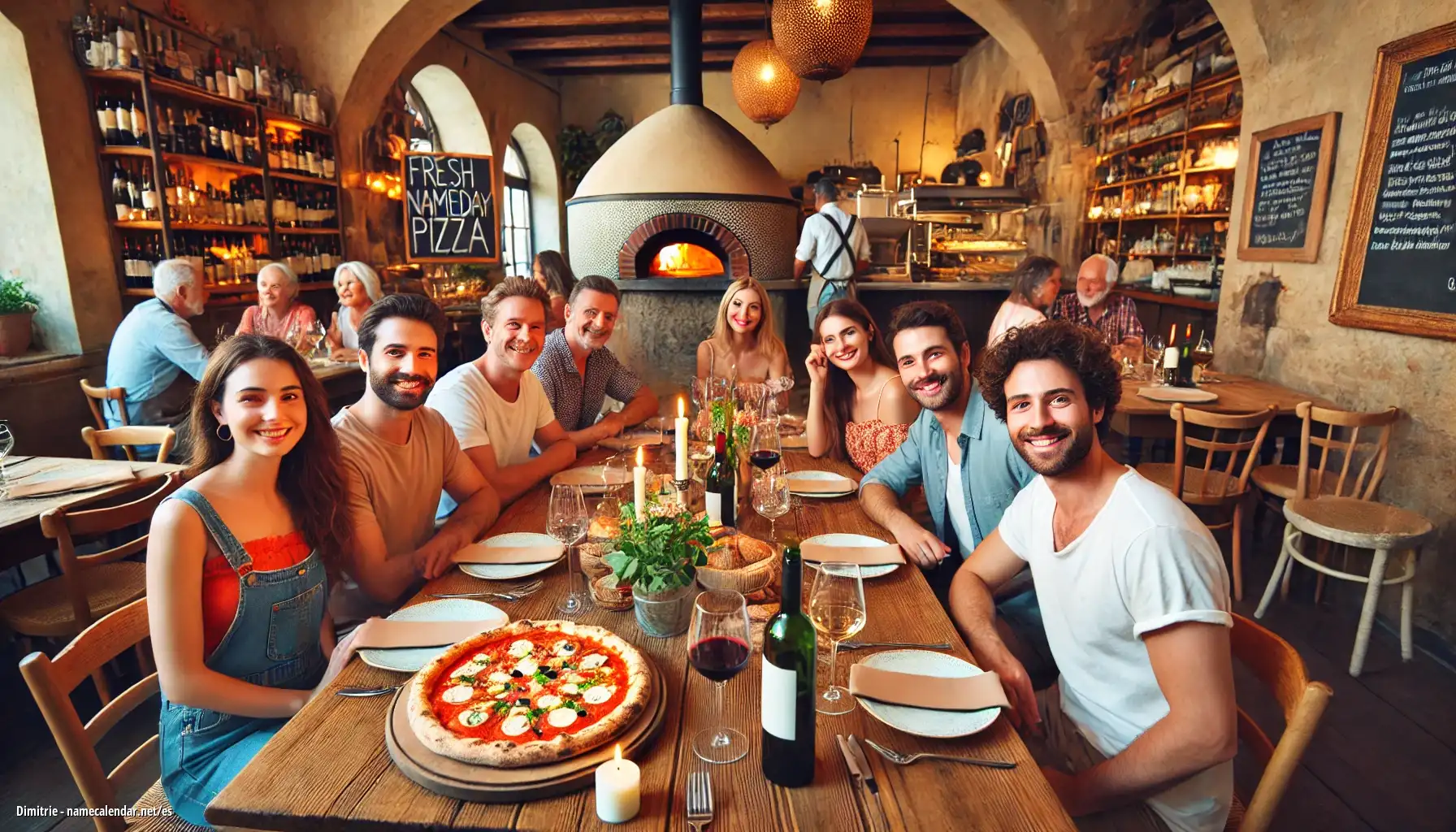 Celebración del onomástico y del nombre - Dimitrie