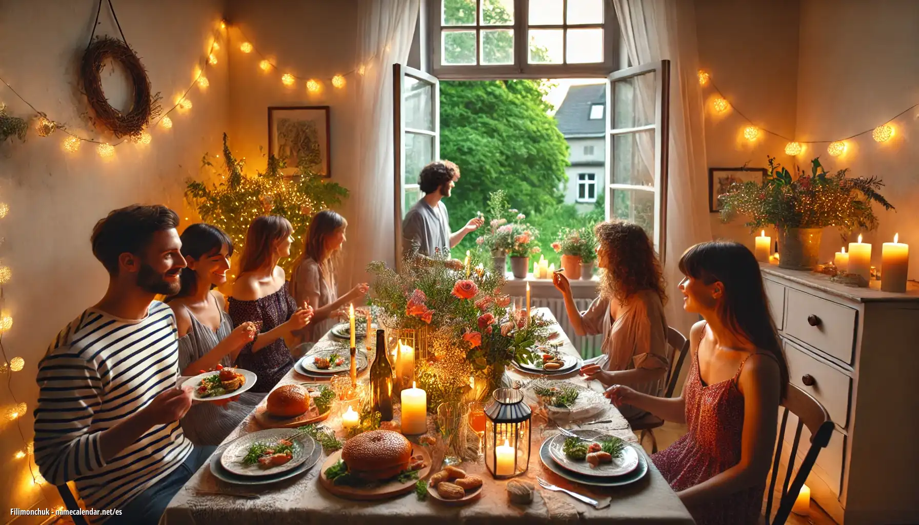 Celebración del onomástico y del nombre - Filimonchuk