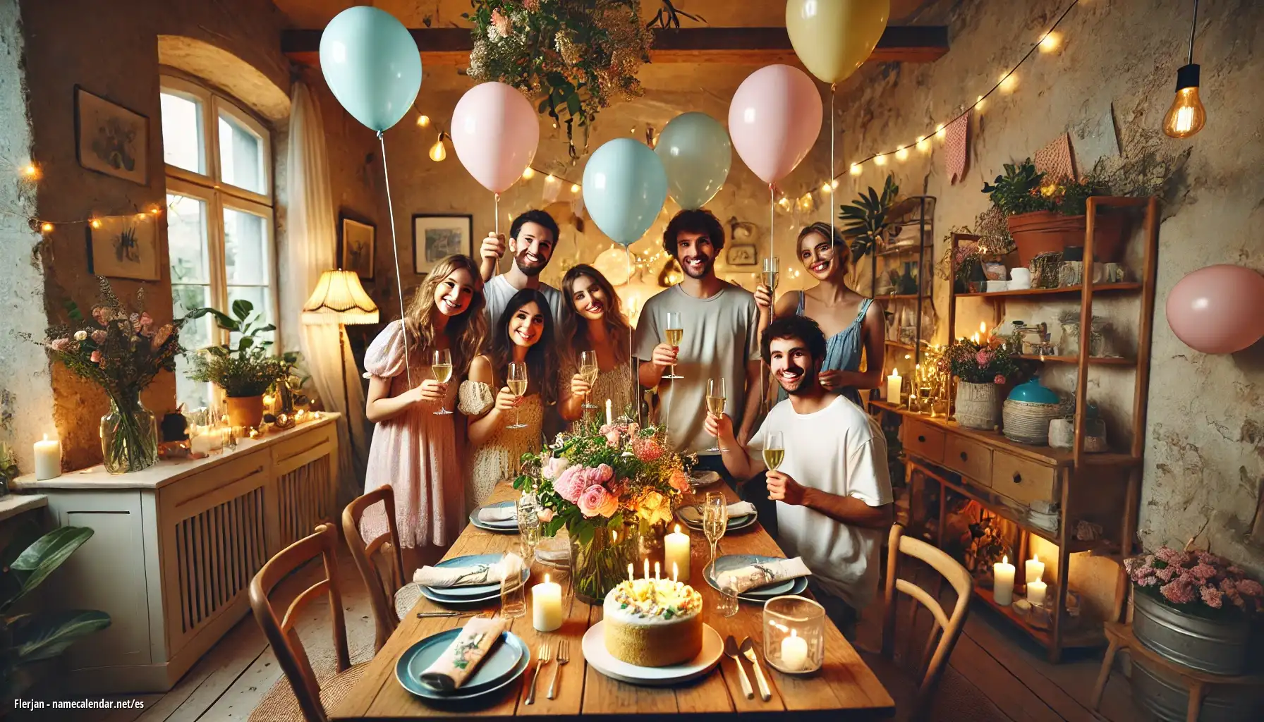 Celebración del onomástico y del nombre - Flerjan