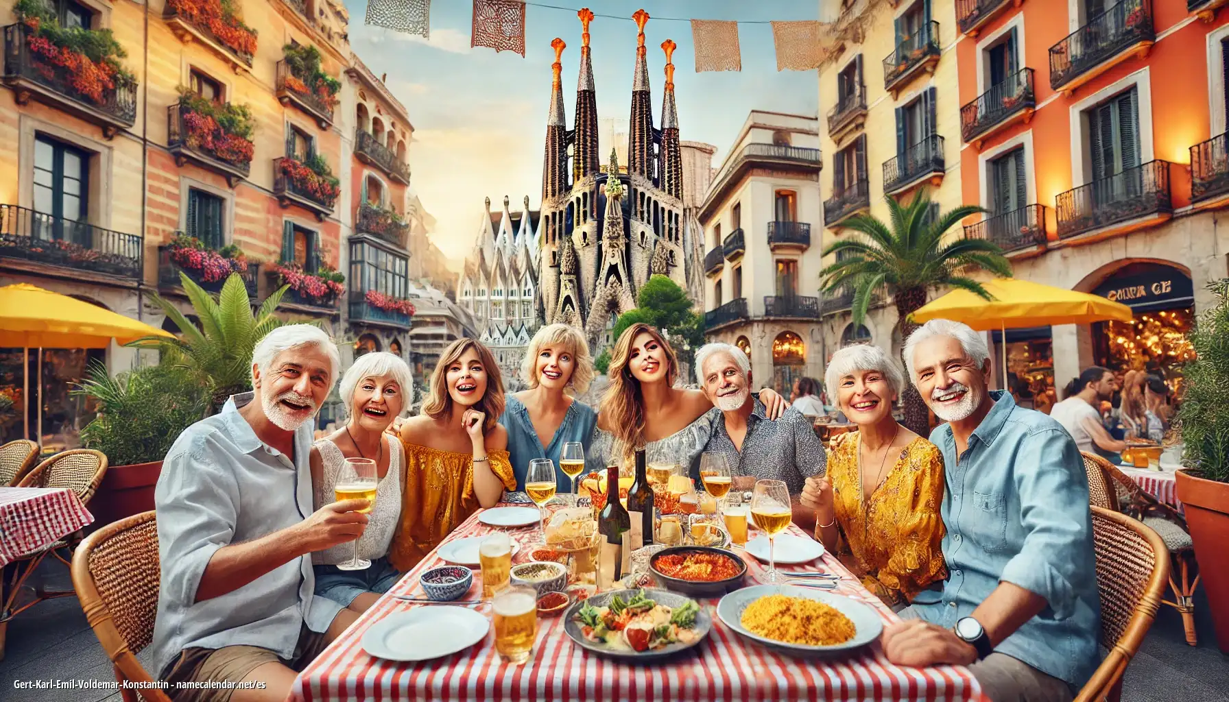 Celebración del onomástico y del nombre - Gert-Karl-Emil-Voldemar-Konstantin