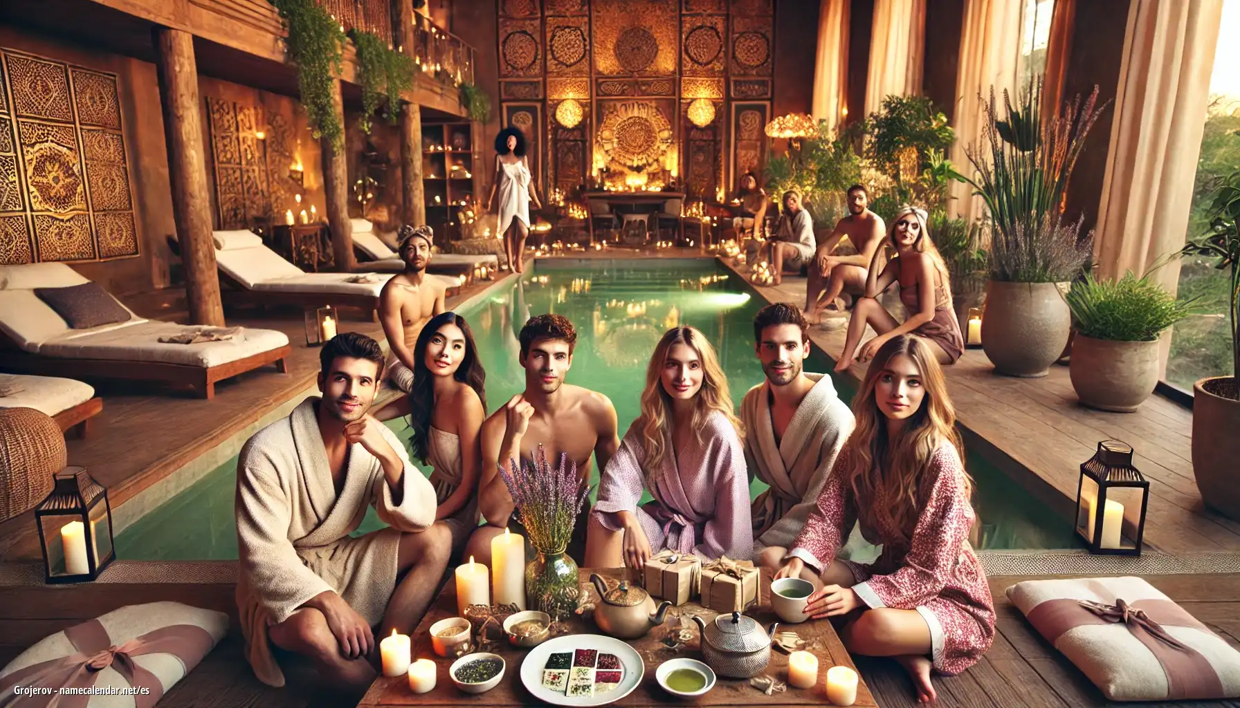 Celebración del onomástico y del nombre - Grojerov