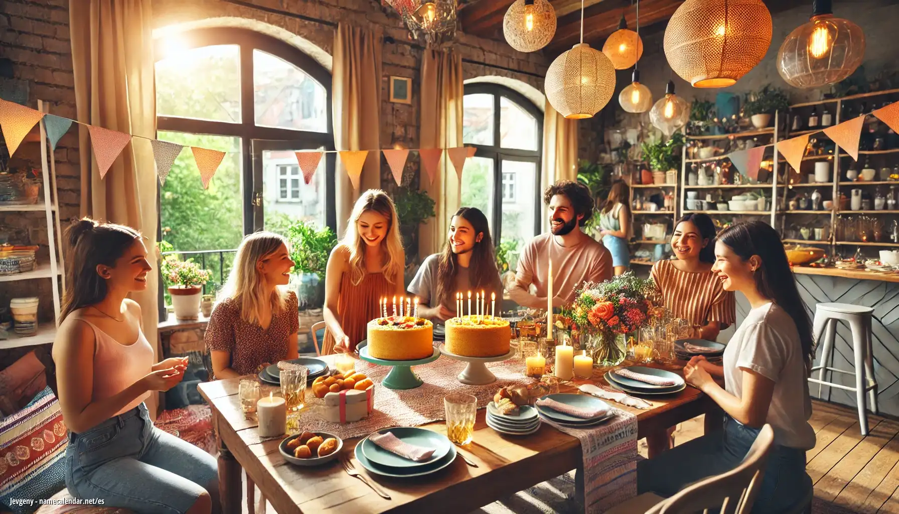 Celebración del onomástico y del nombre - Jevgeny