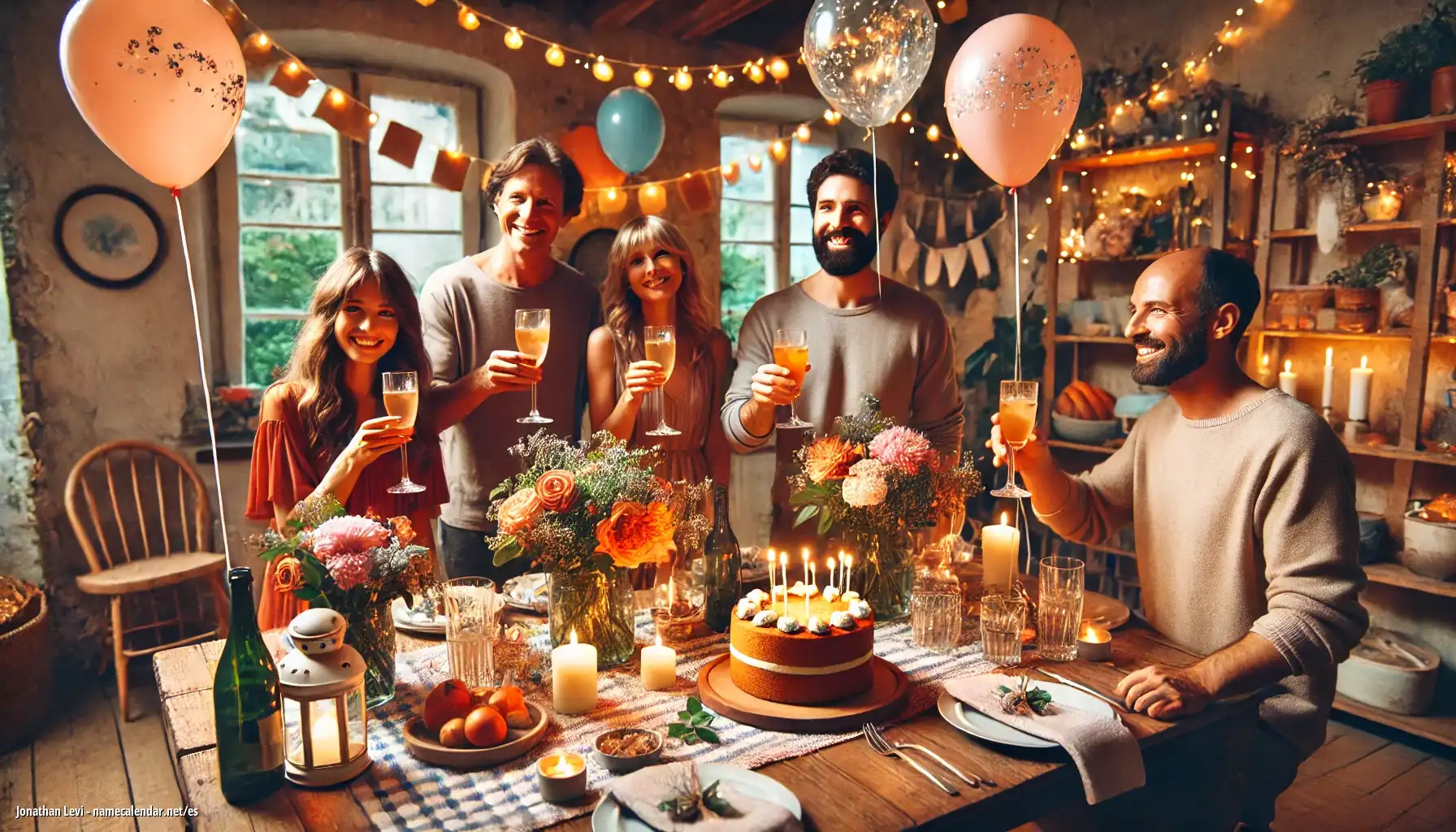 Celebración del onomástico y del nombre - Jonathan Levi