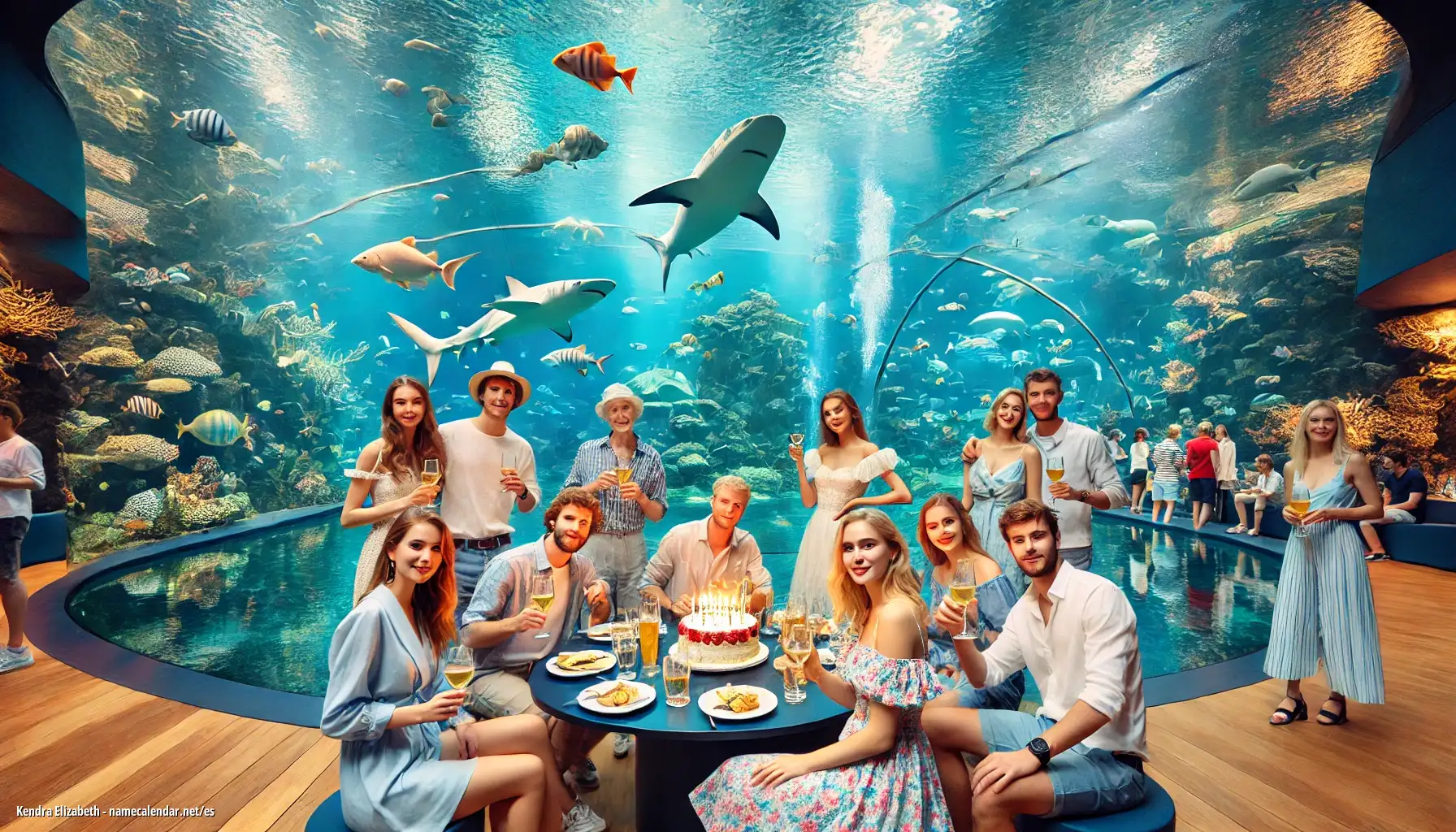 Celebración del onomástico y del nombre - Kendra Elizabeth