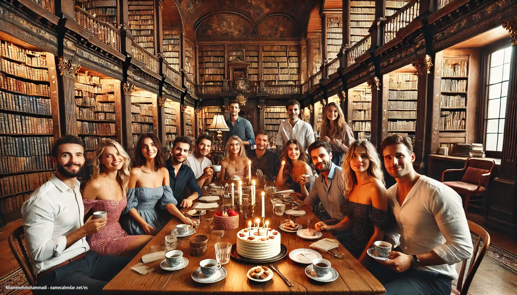 Celebración del onomástico y del nombre - Khamenehmohammadi