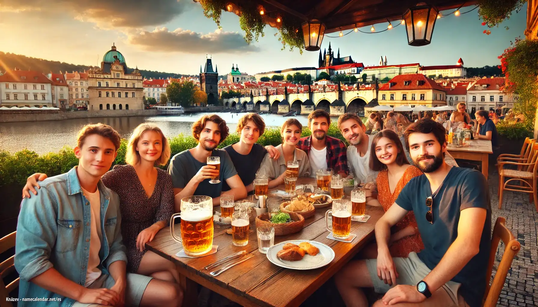 Celebración del onomástico y del nombre - Knäzev