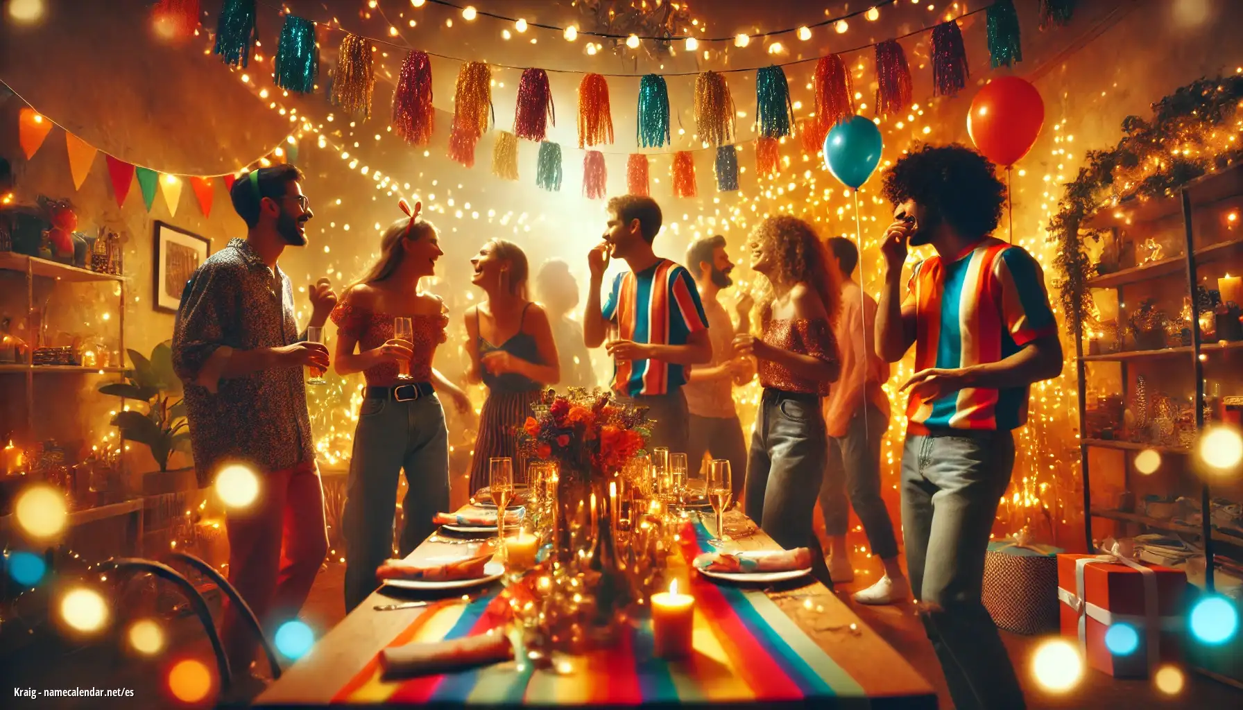 Celebración del onomástico y del nombre - Kraig