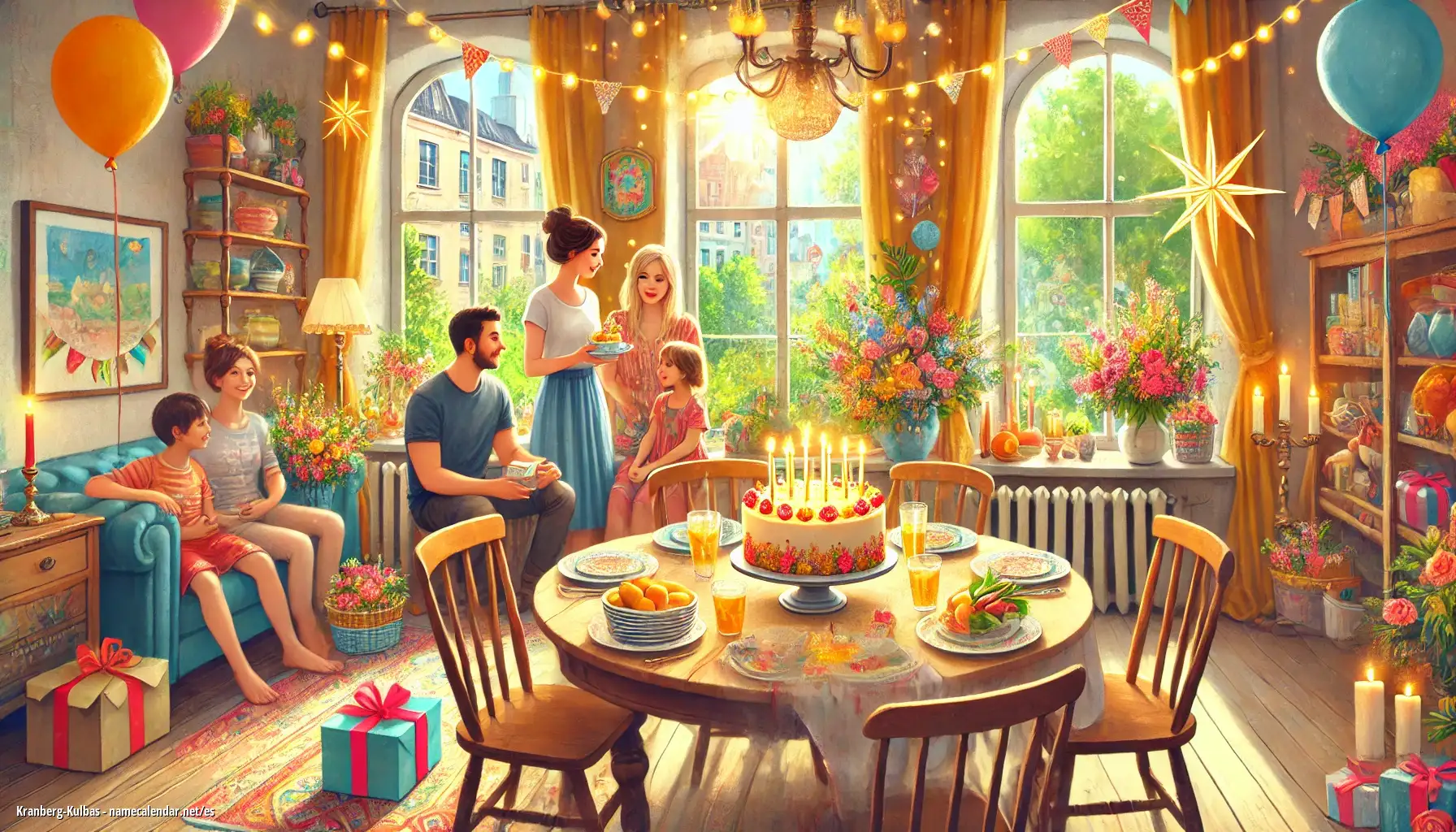 Celebración del onomástico y del nombre - Kranberg-Kulbas