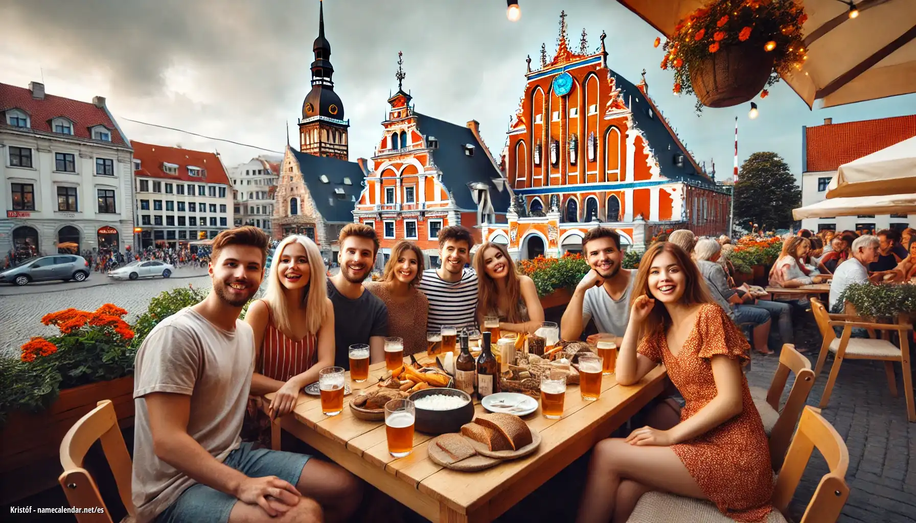 Celebración del onomástico y del nombre - Kristóf