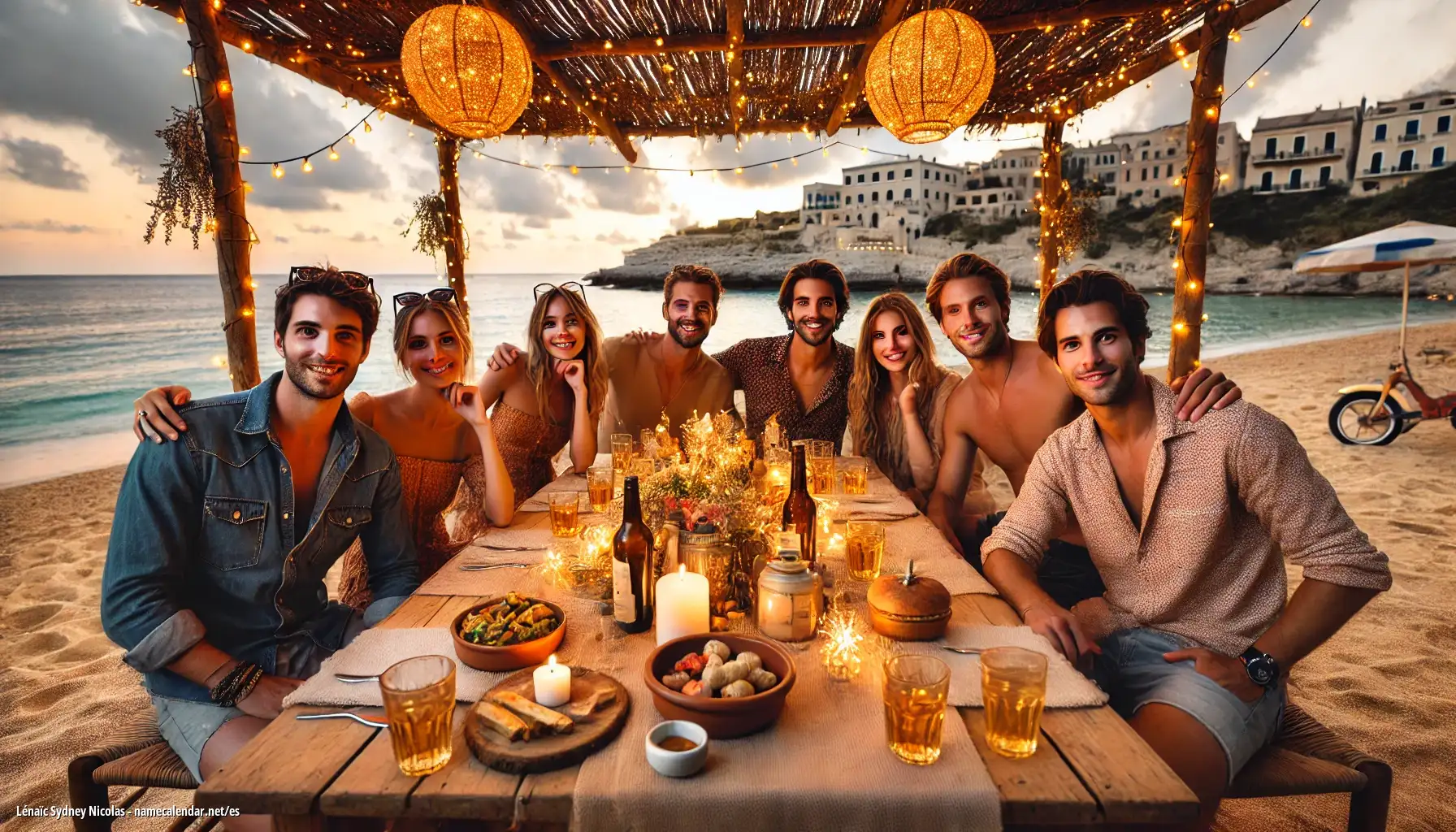 Celebración del onomástico y del nombre - Lénaїc Sydney Nicolas