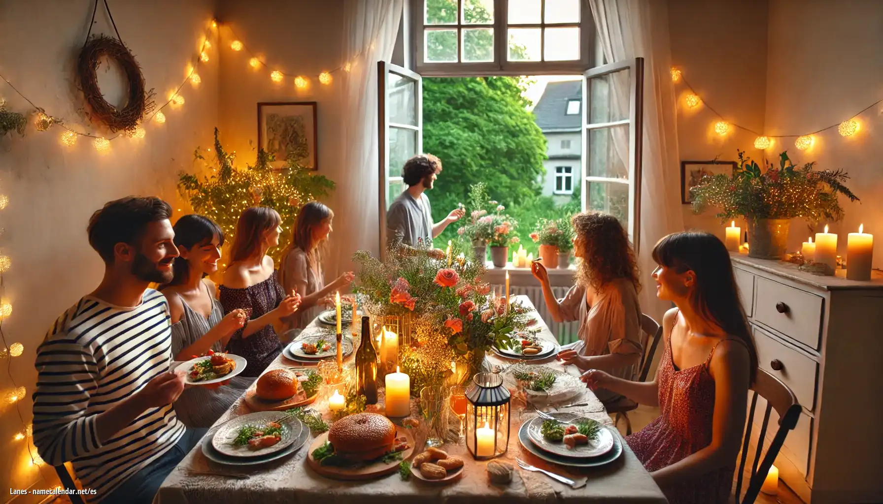 Celebración del onomástico y del nombre - Lanes