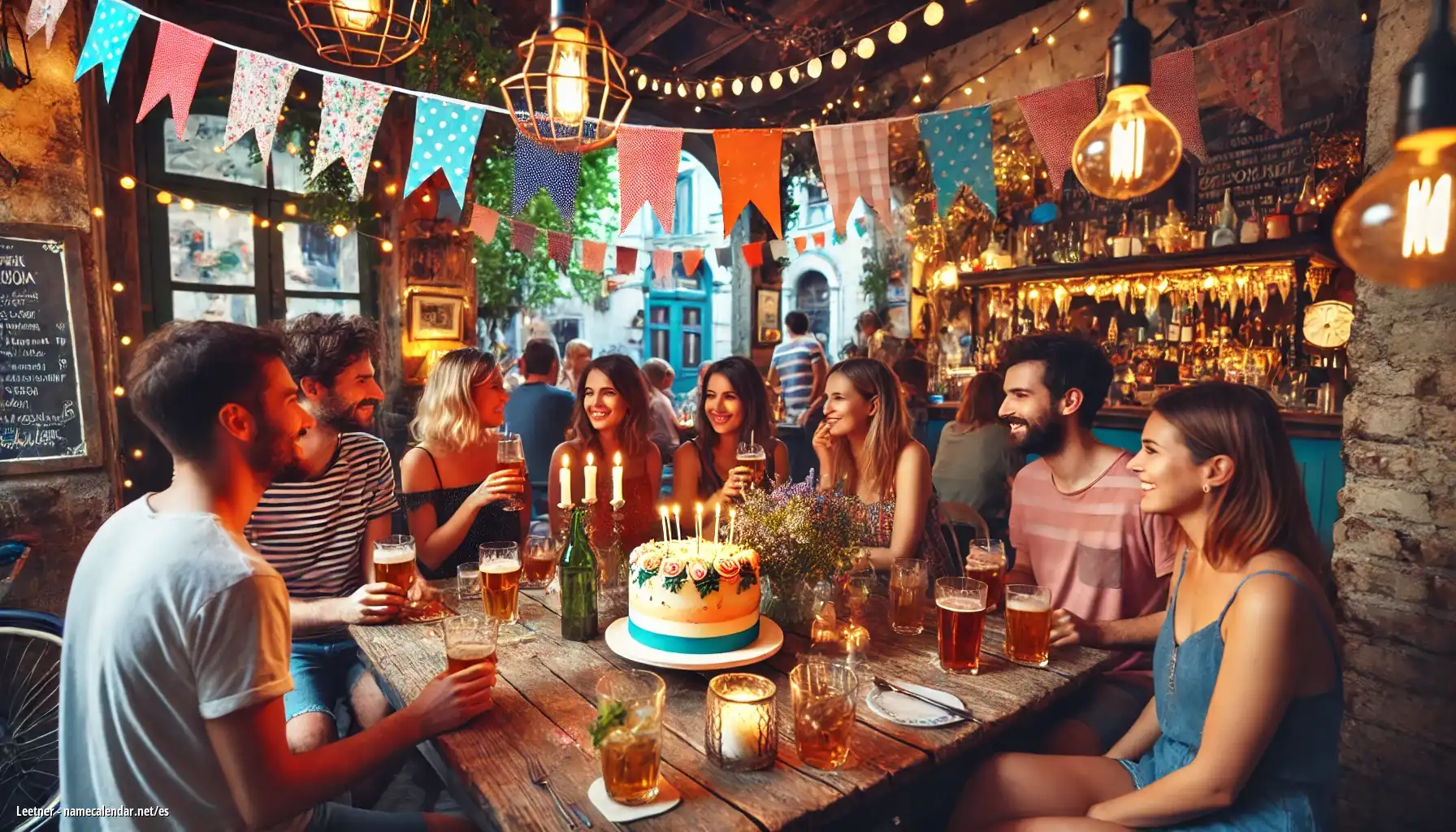 Celebración del onomástico y del nombre - Leetner