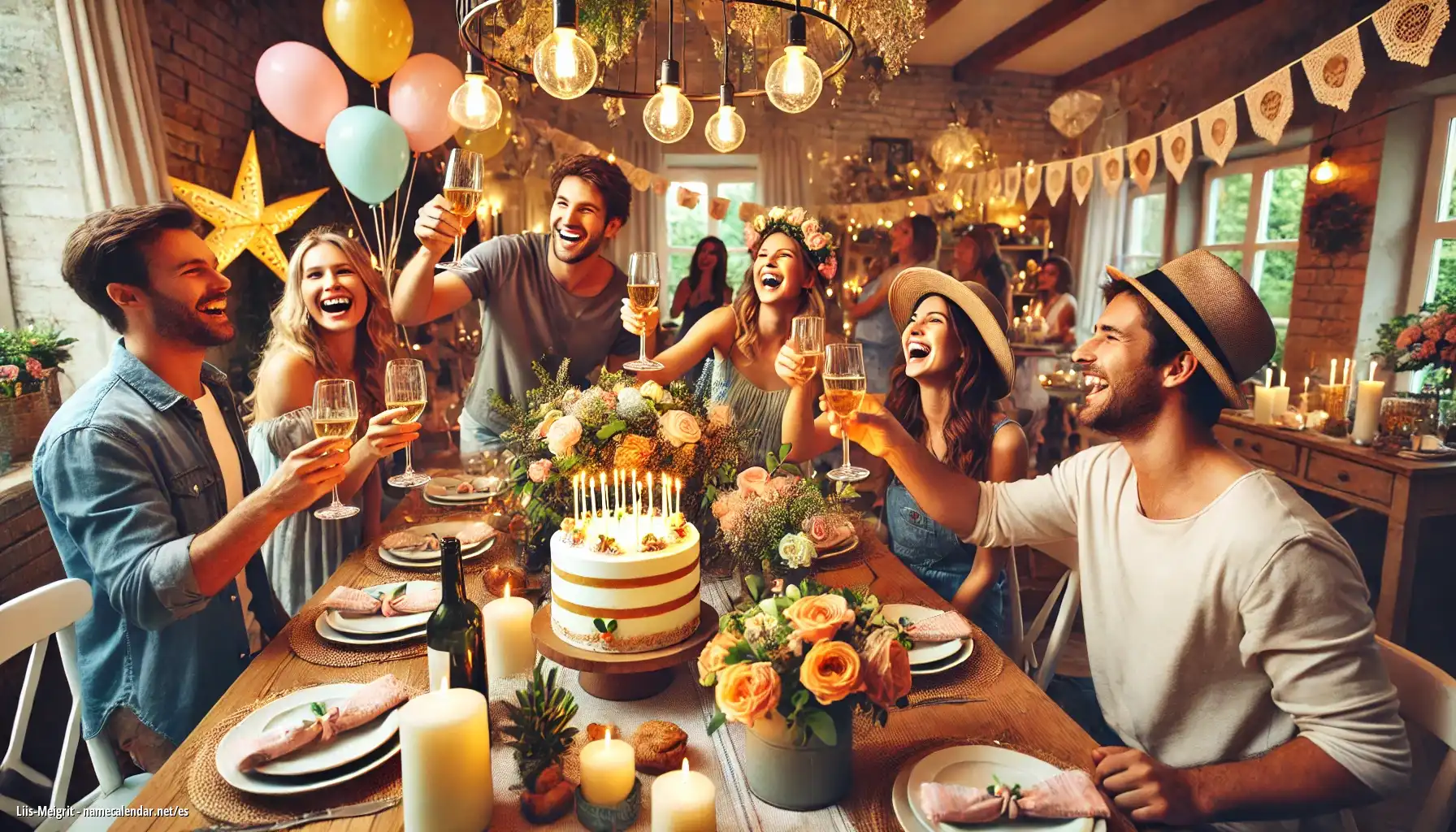 Celebración del onomástico y del nombre - Liis-Meigrit