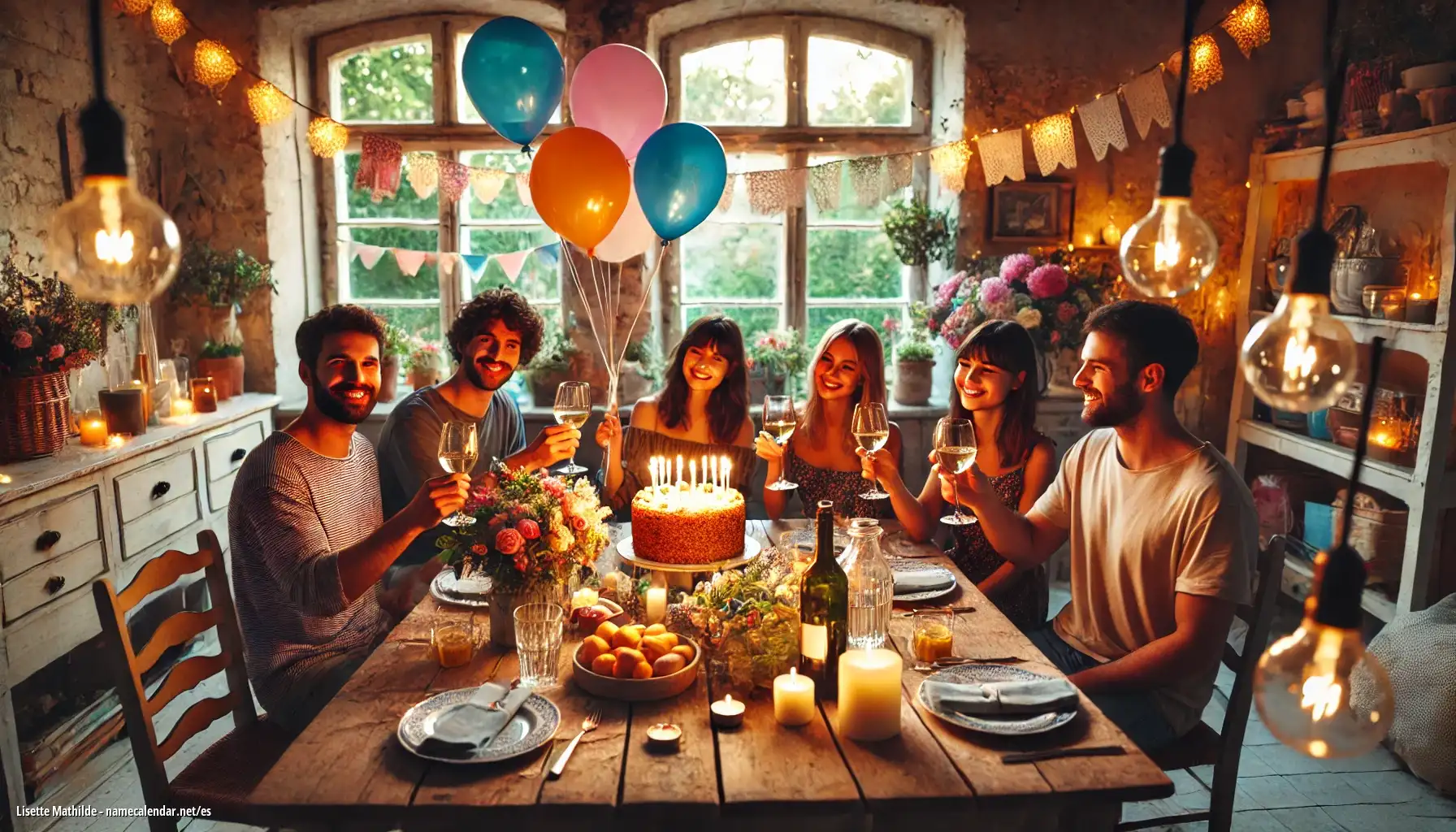 Celebración del onomástico y del nombre - Lisette Mathilde