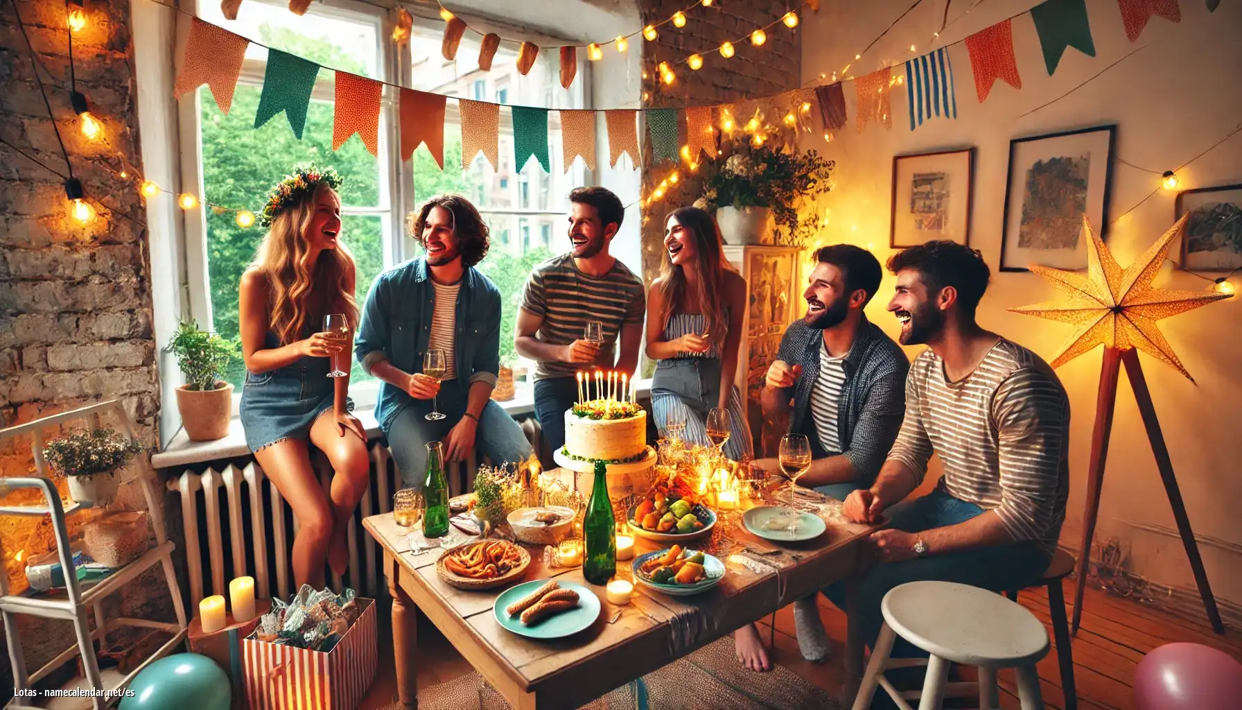 Celebración del onomástico y del nombre - Lotas