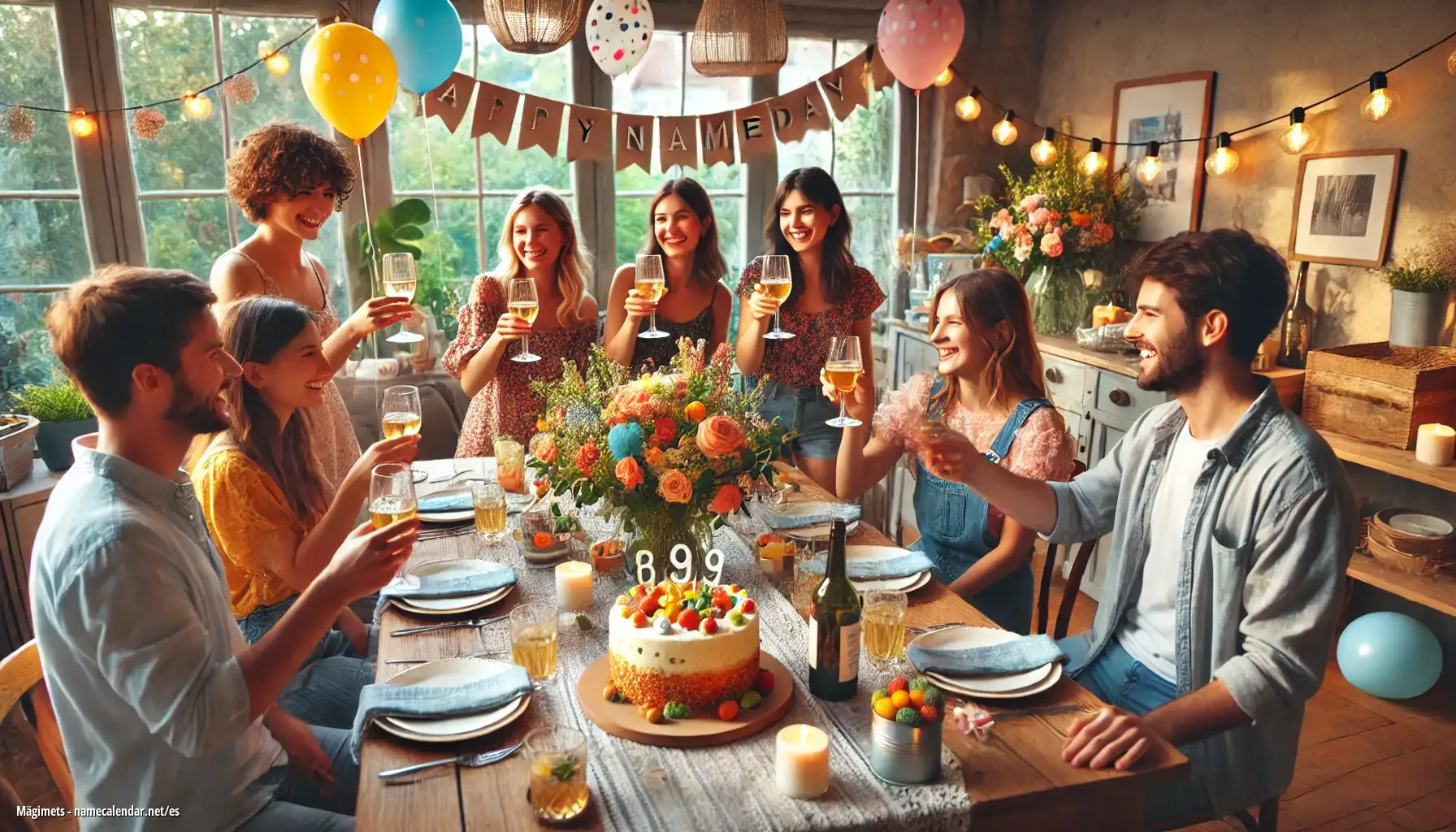 Celebración del onomástico y del nombre - Mägimets