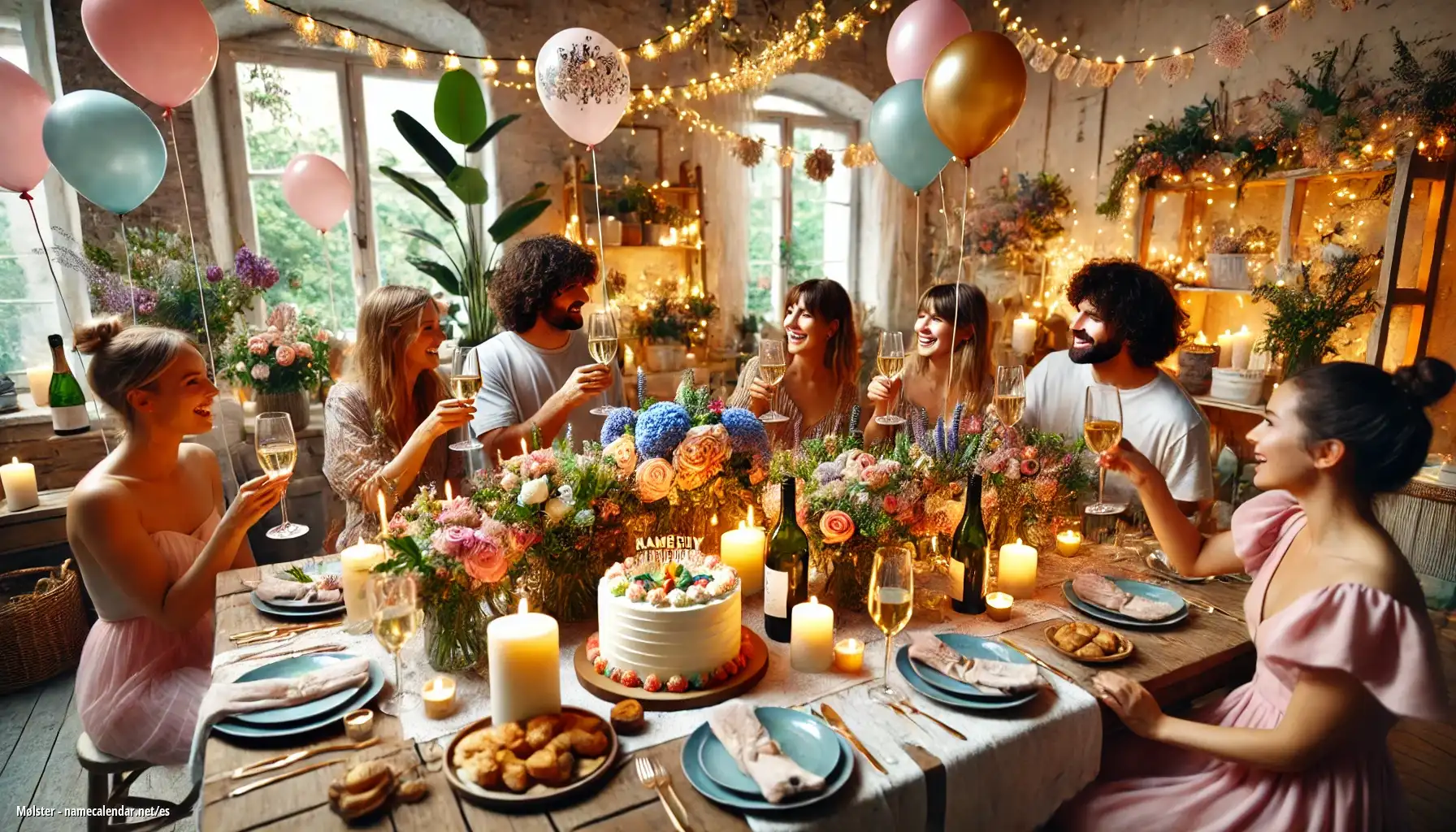 Celebración del onomástico y del nombre - Mølster