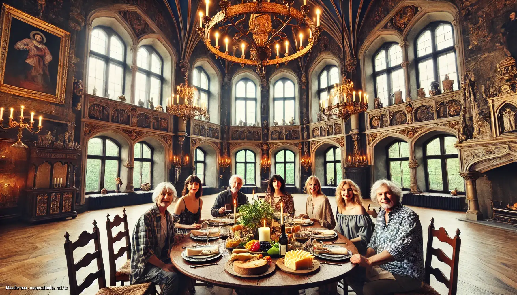 Celebración del onomástico y del nombre - Maadermaa