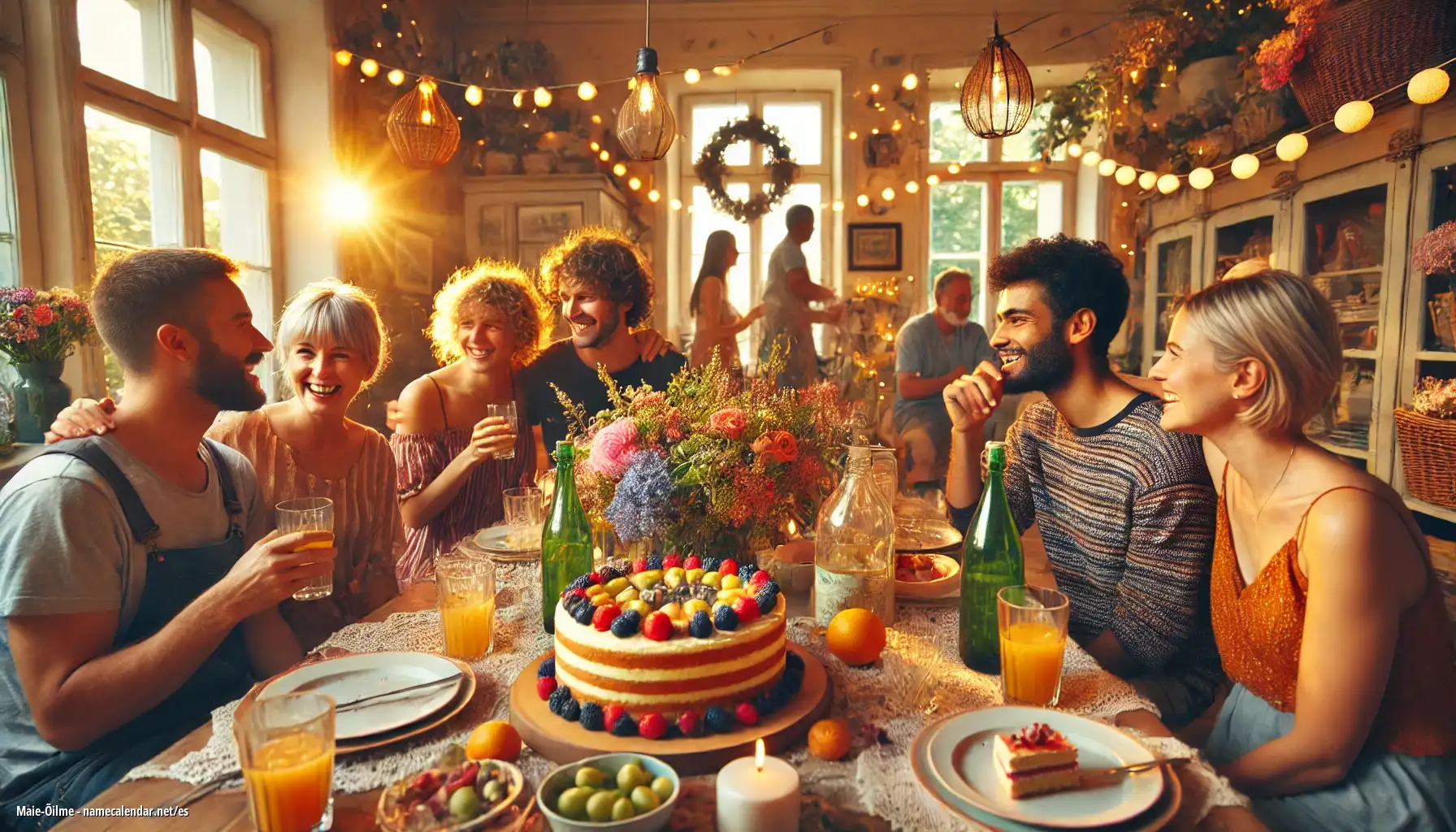 Celebración del onomástico y del nombre - Maie-Õilme