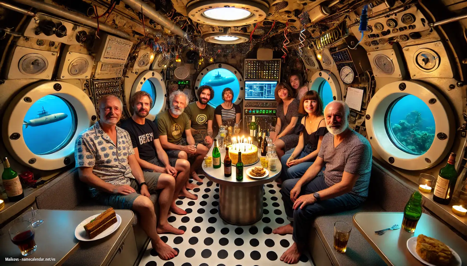 Celebración del onomástico y del nombre - Maikovs