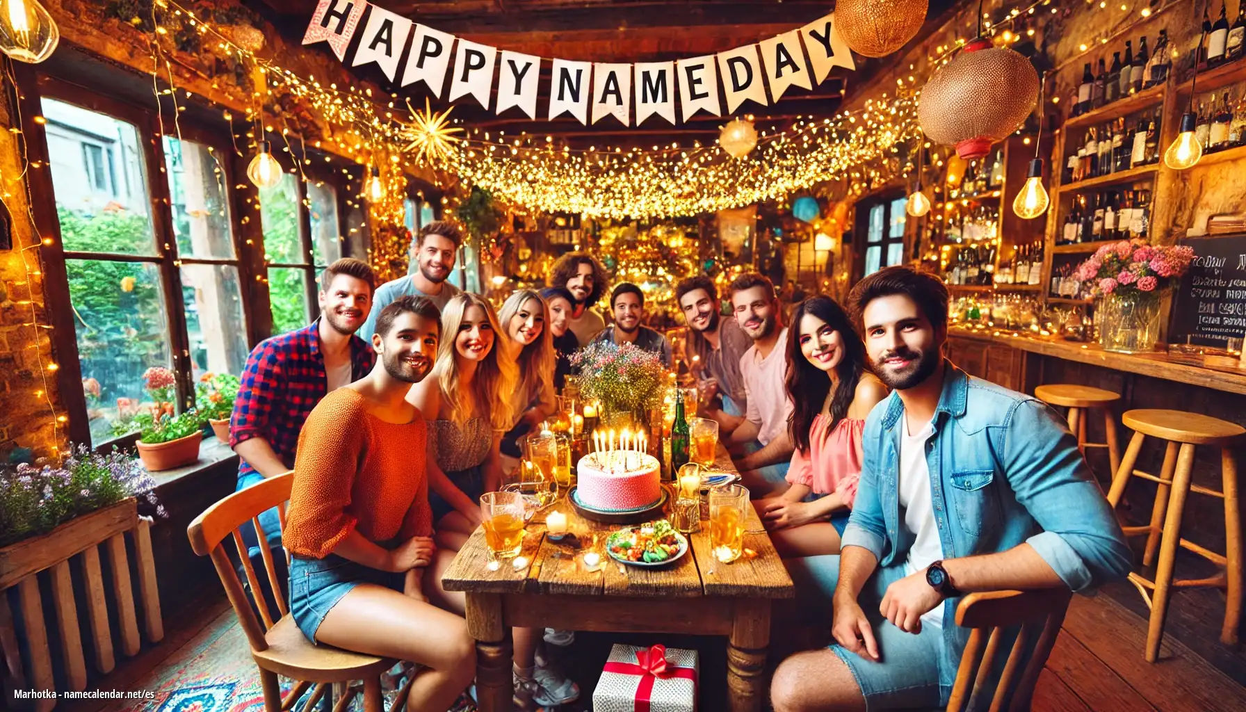 Celebración del onomástico y del nombre - Marhotka