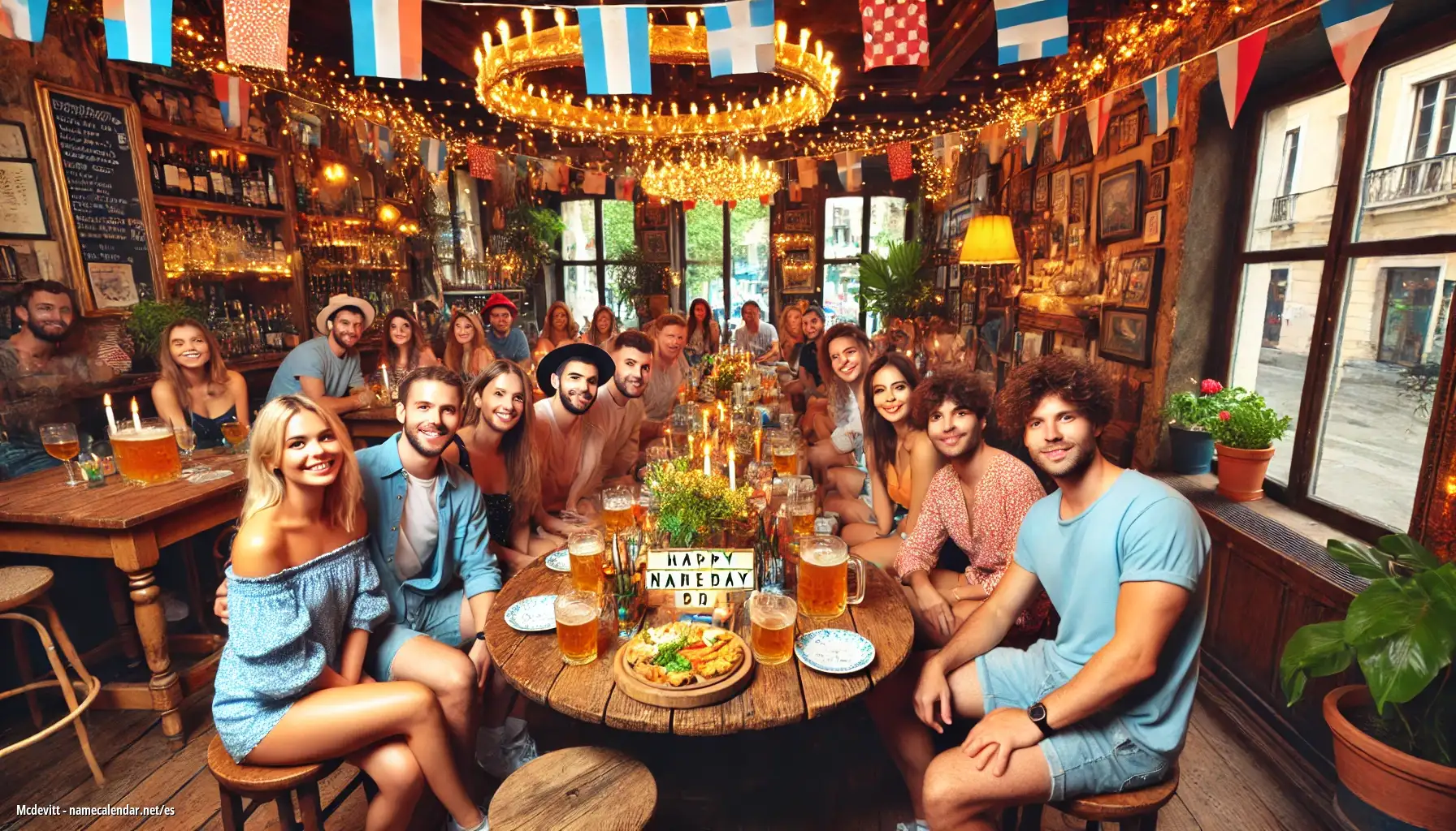 Celebración del onomástico y del nombre - Mcdevitt