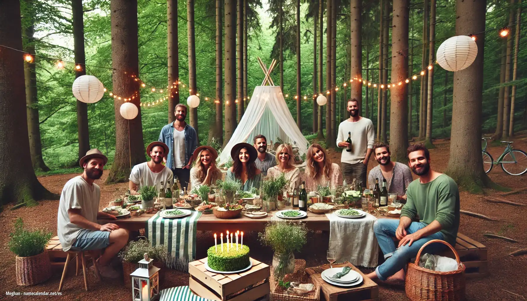 Celebración del onomástico y del nombre - Meghan