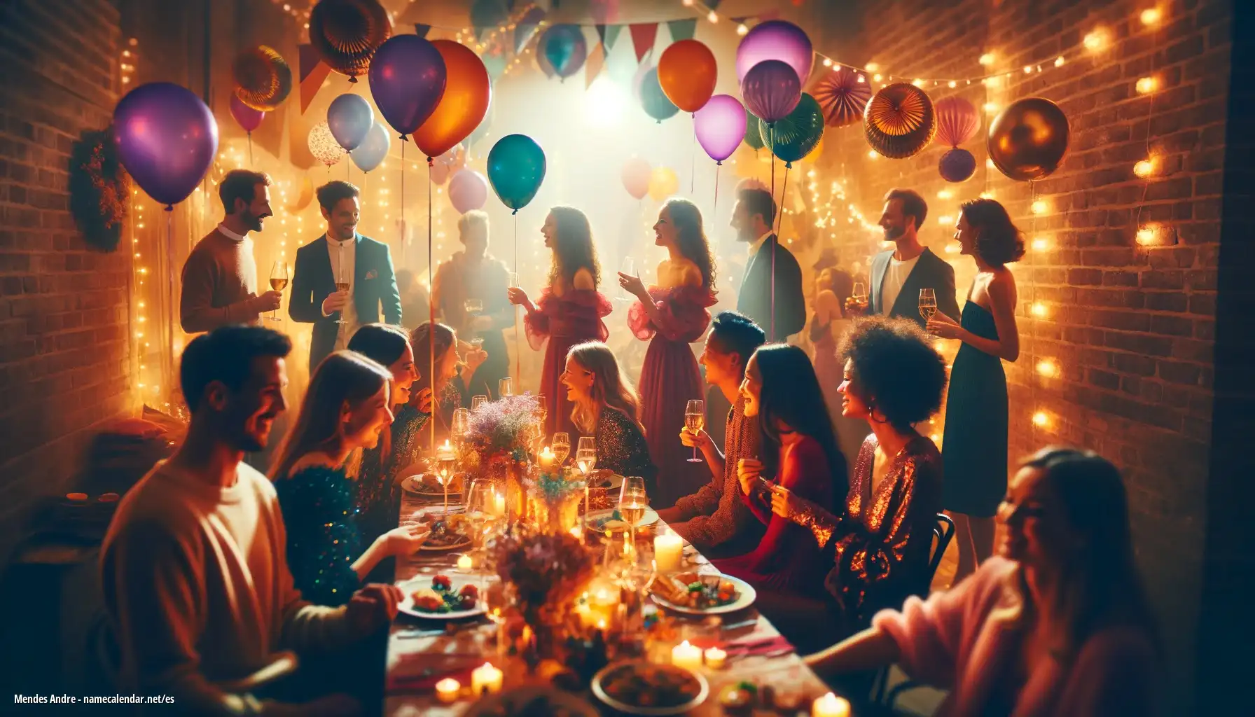 Celebración del onomástico y del nombre - Mendes Andre