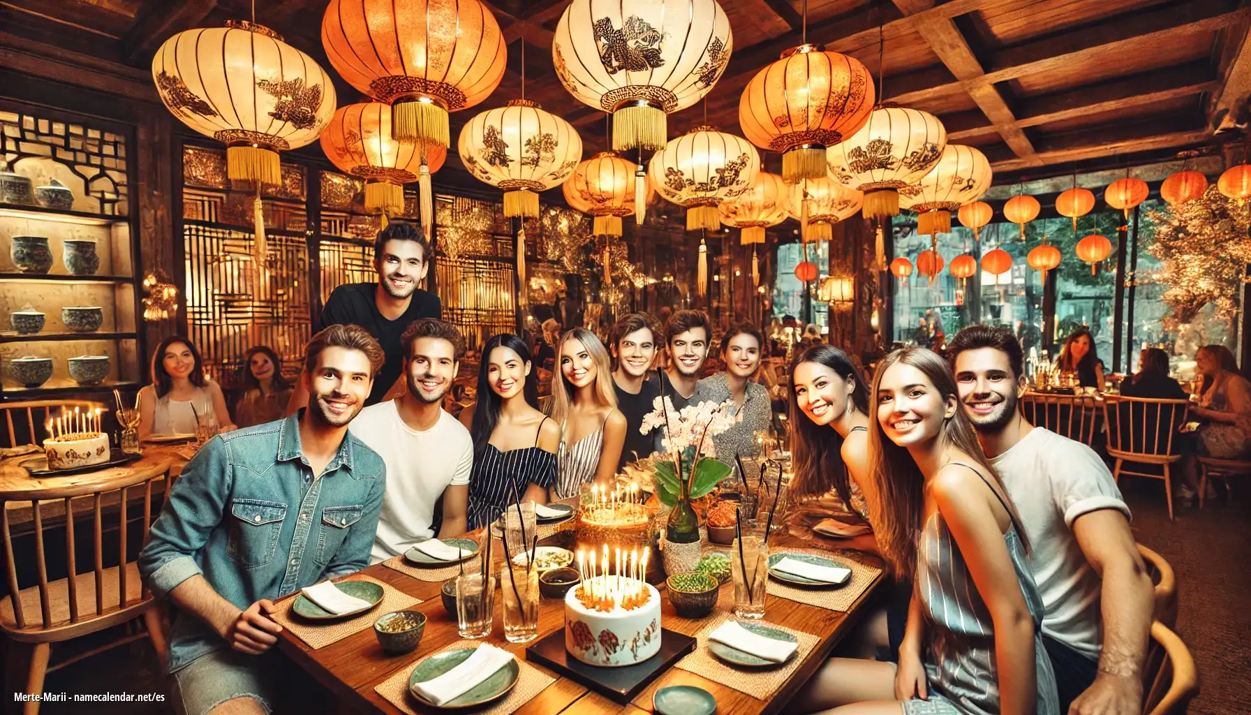 Celebración del onomástico y del nombre - Merte-Marii