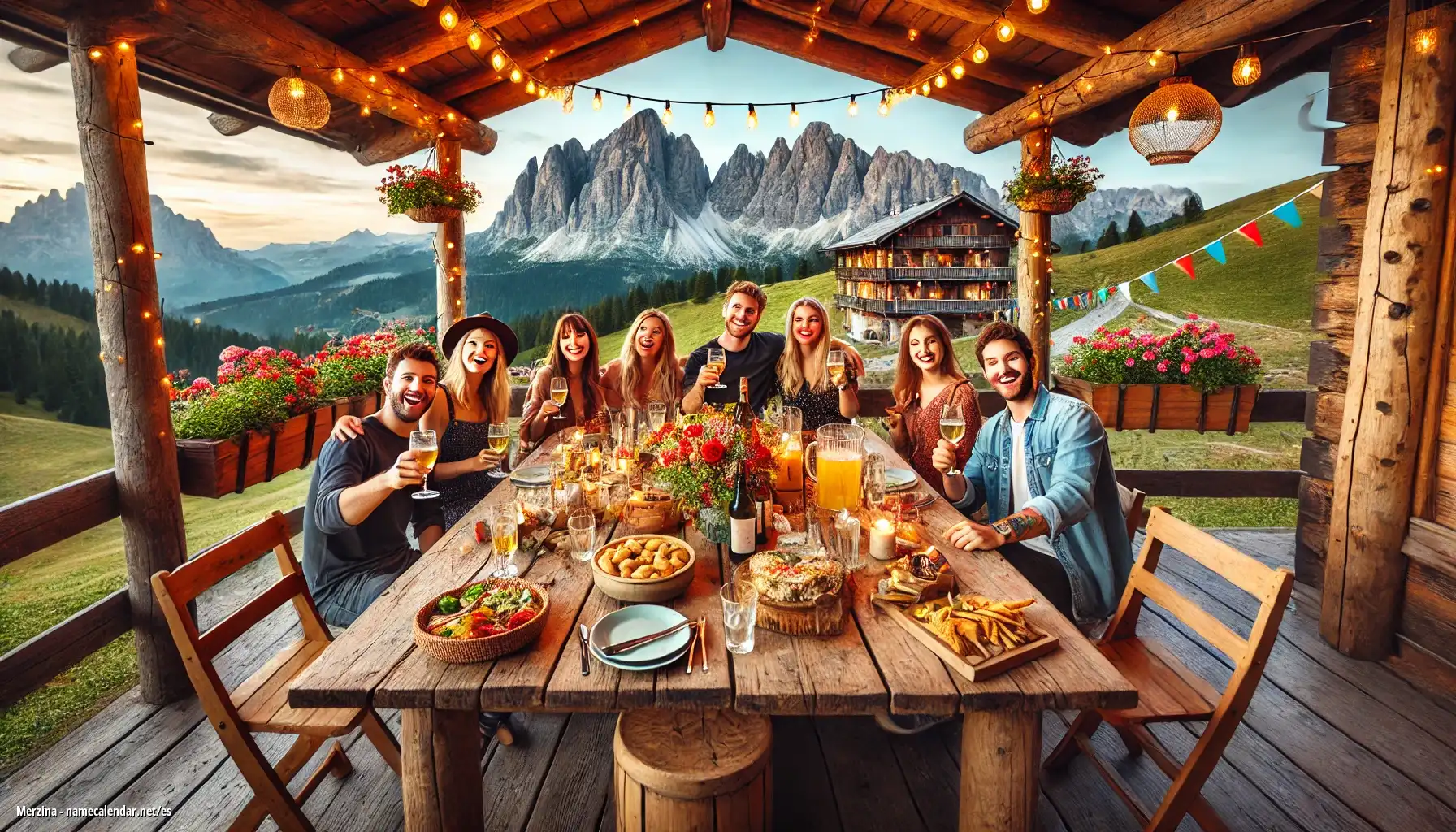 Celebración del onomástico y del nombre - Merzina