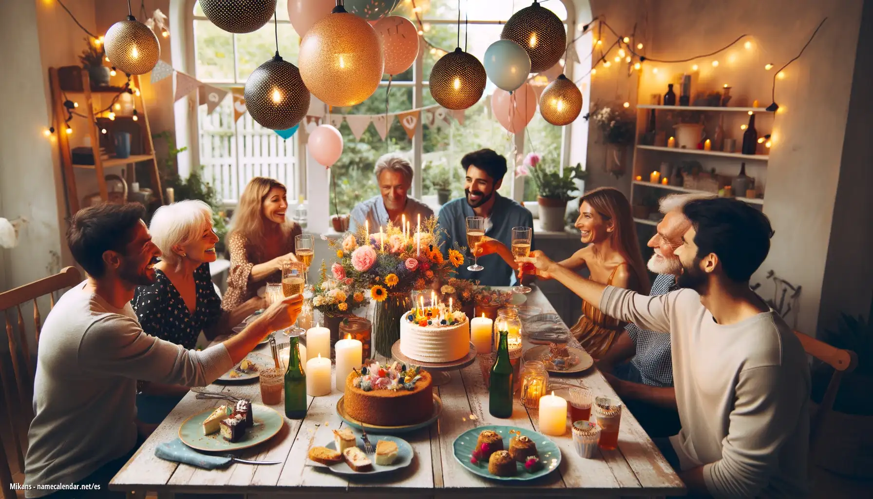 Celebración del onomástico y del nombre - Mikans