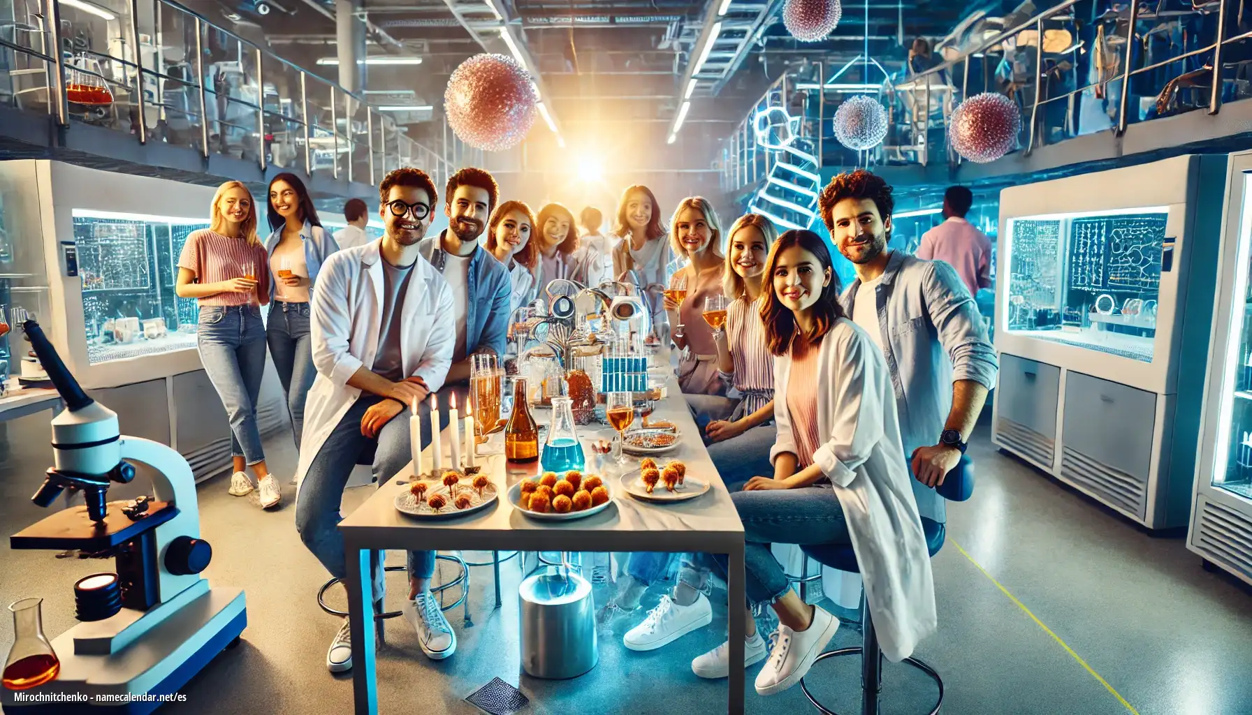 Celebración del onomástico y del nombre - Mirochnitchenko