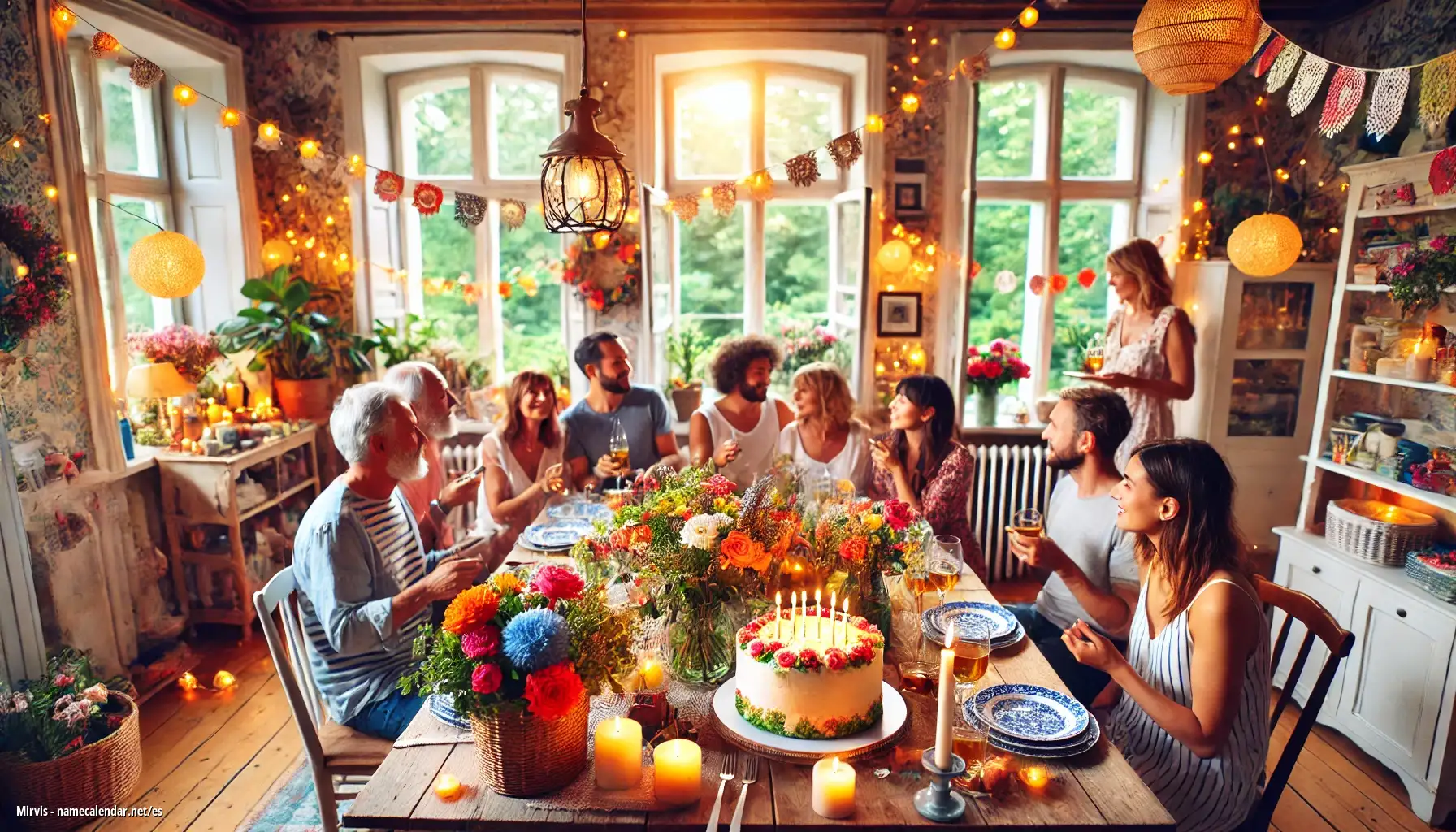 Celebración del onomástico y del nombre - Mirvis