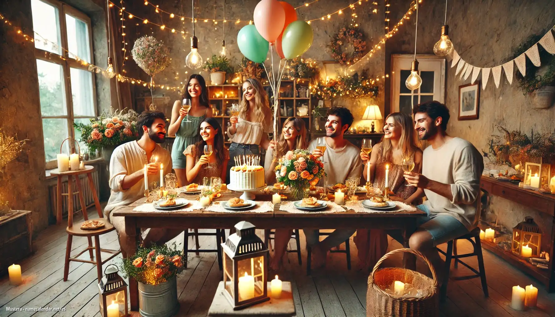 Celebración del onomástico y del nombre - Mustera