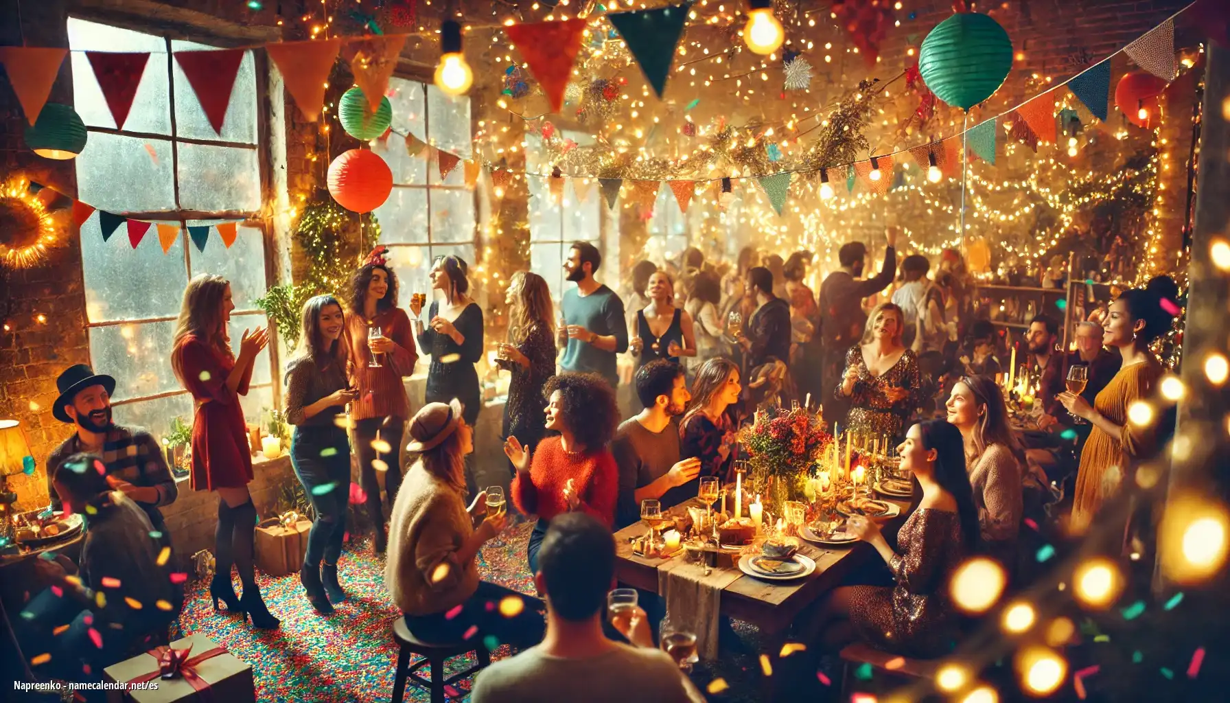 Celebración del onomástico y del nombre - Napreenko