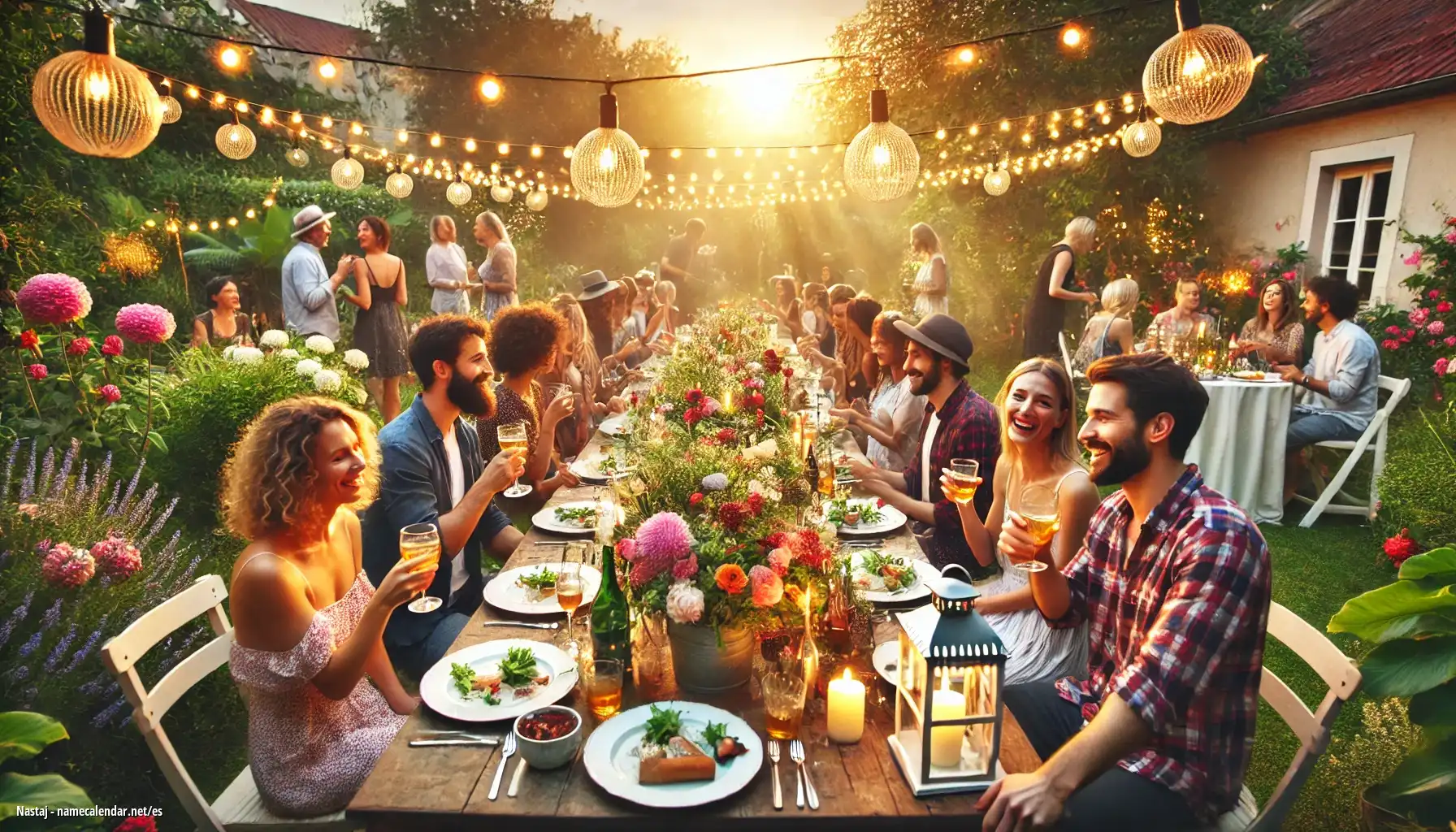 Celebración del onomástico y del nombre - Nastaj