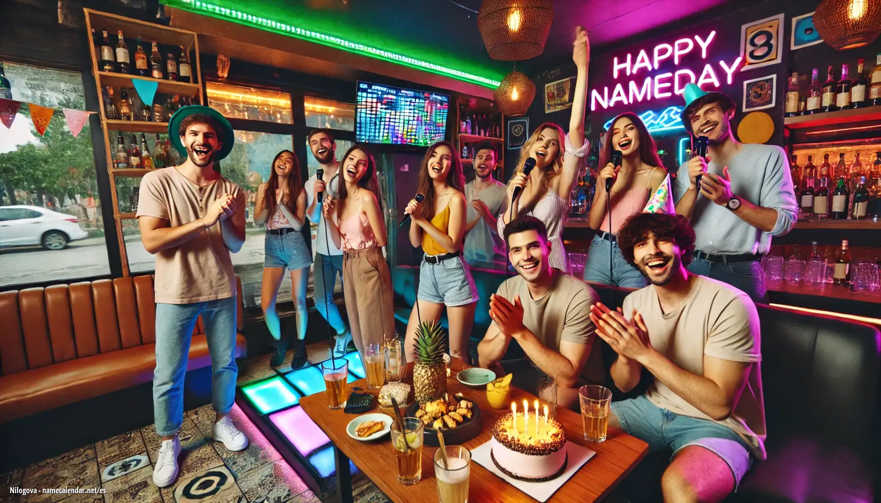 Celebración del onomástico y del nombre - Nilogova